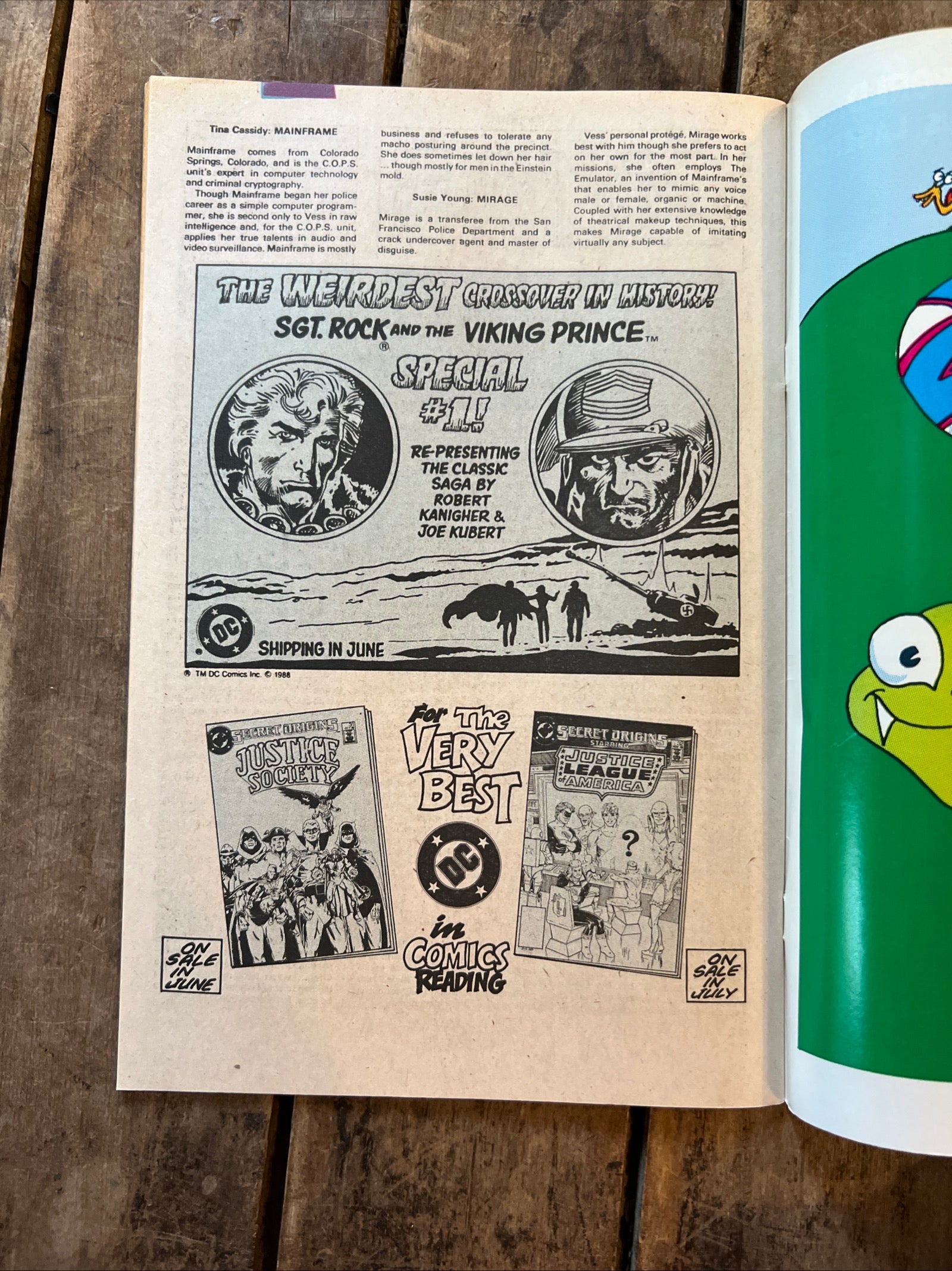 COPS #2 (1988) Bring On The Bad Guys - DC Comics