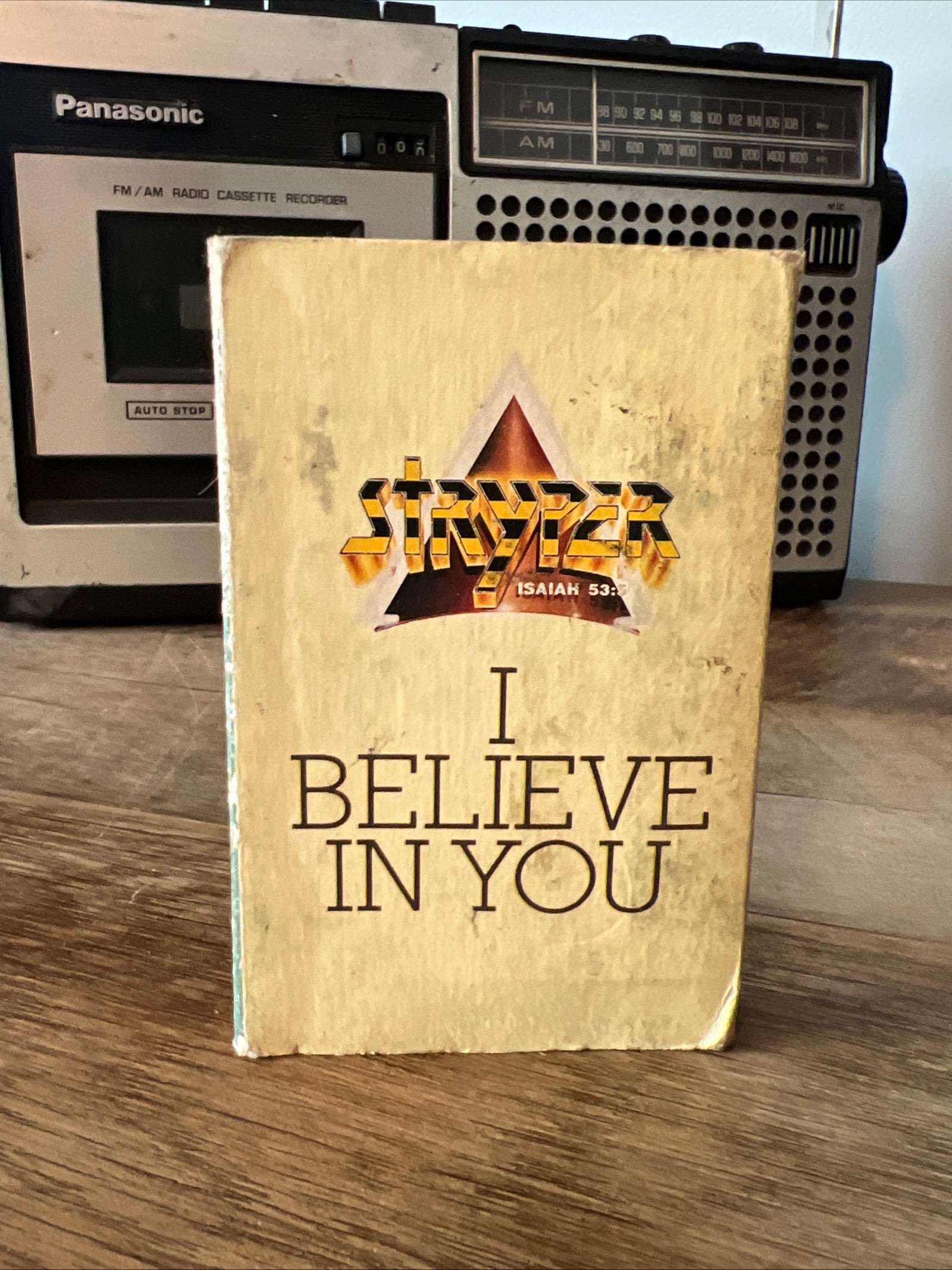 STRYPER - I Believe In You - 1988 Enigma Records - Cassette Single