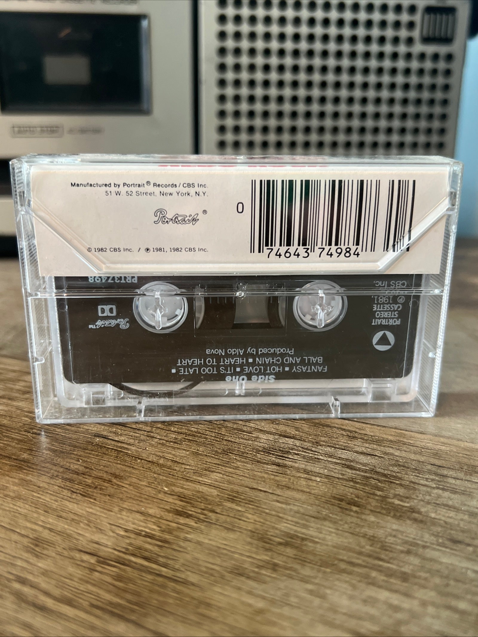 ALDO NOVA - 1982 Portrait Records - Cassette Tape