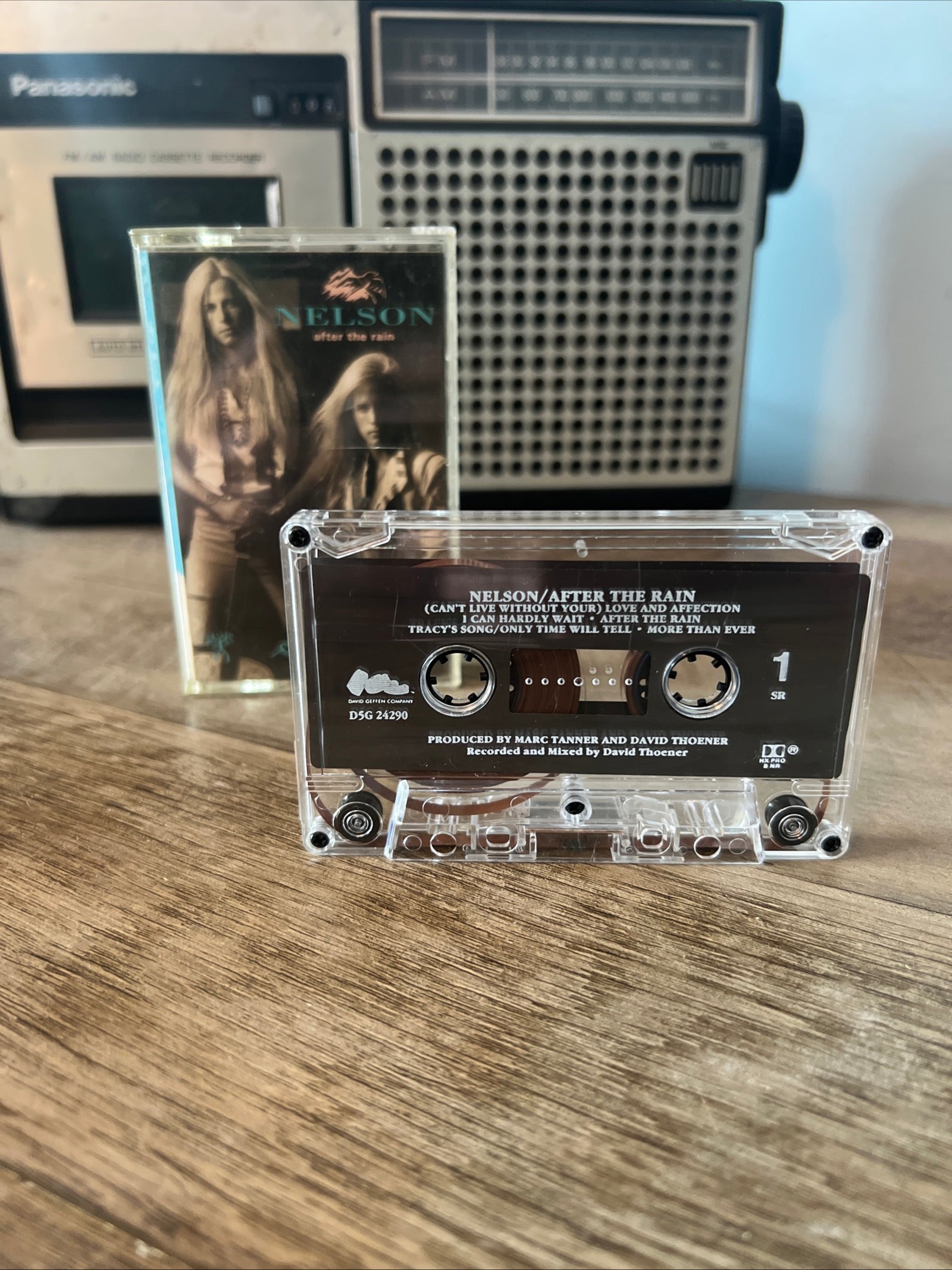 Nelson - After The Rain- 1990 DGC Records - Cassette Tape