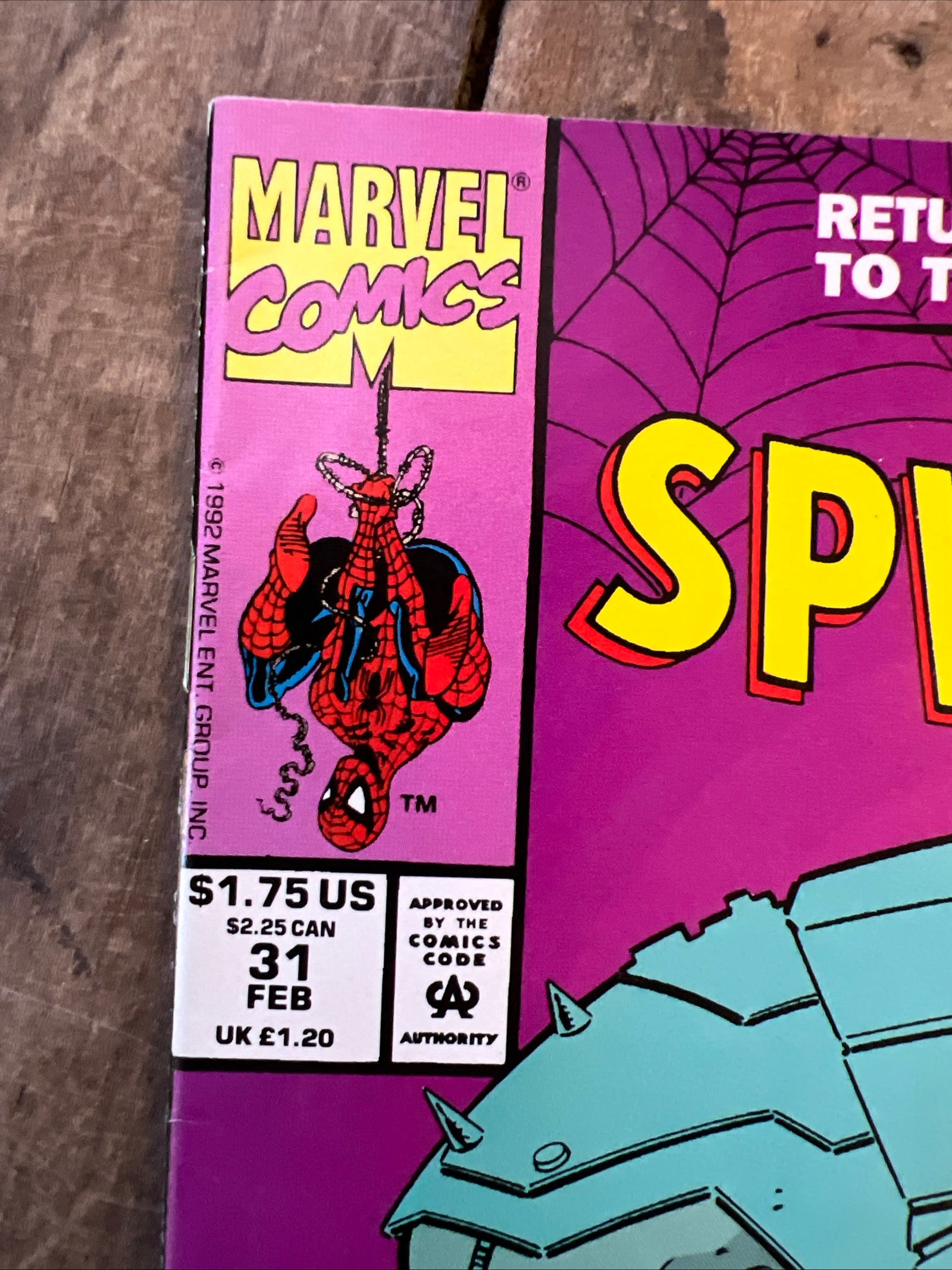 Spider-Man #31 (1993) Return To The Mad Dog Ward Conclusion - Marvel Comics