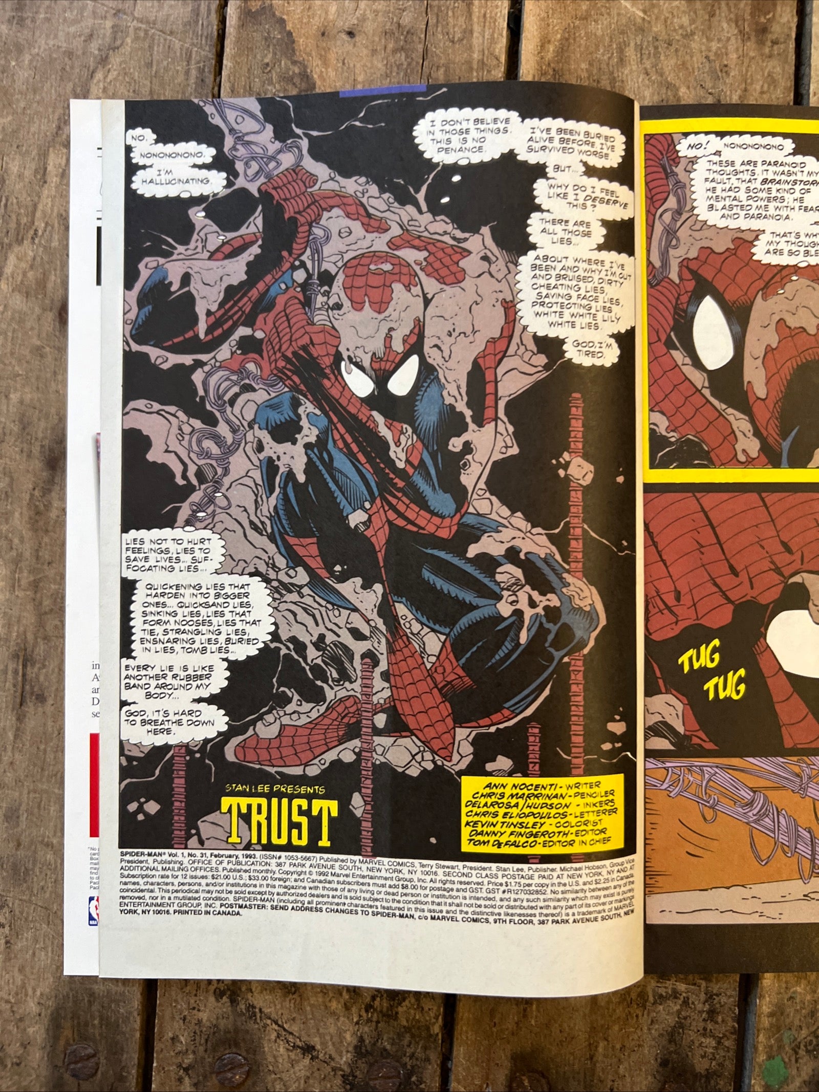 Spider-Man #31 (1993) Return To The Mad Dog Ward Conclusion - Marvel Comics