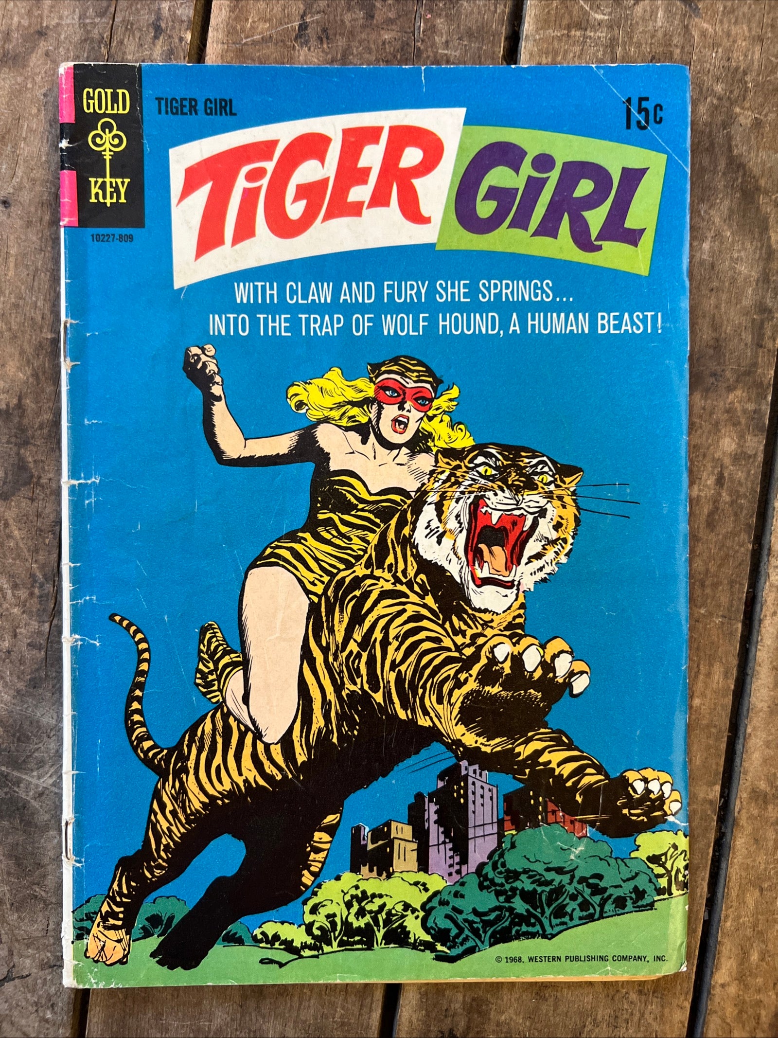 Tiger Girl #1 (1968) Gold Key Comics - Western Publishing Company Inc