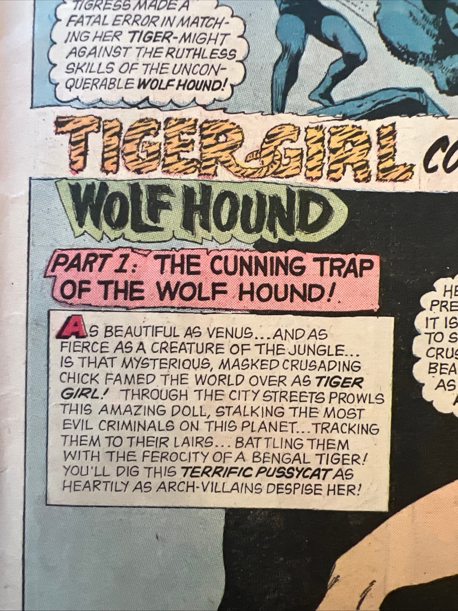 Tiger Girl #1 (1968) Gold Key Comics - Western Publishing Company Inc