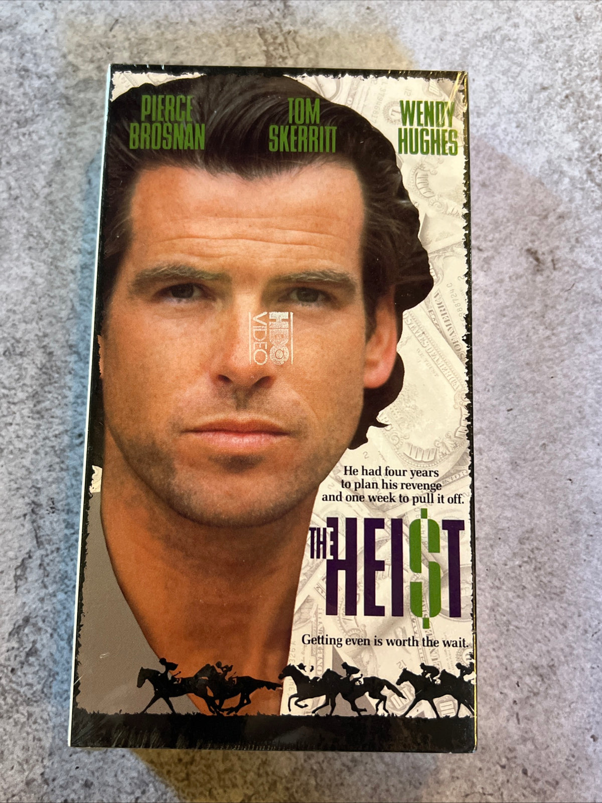 The Heist ( VHS 1989 ) Thriller /Action [R] New Sealed - NOS