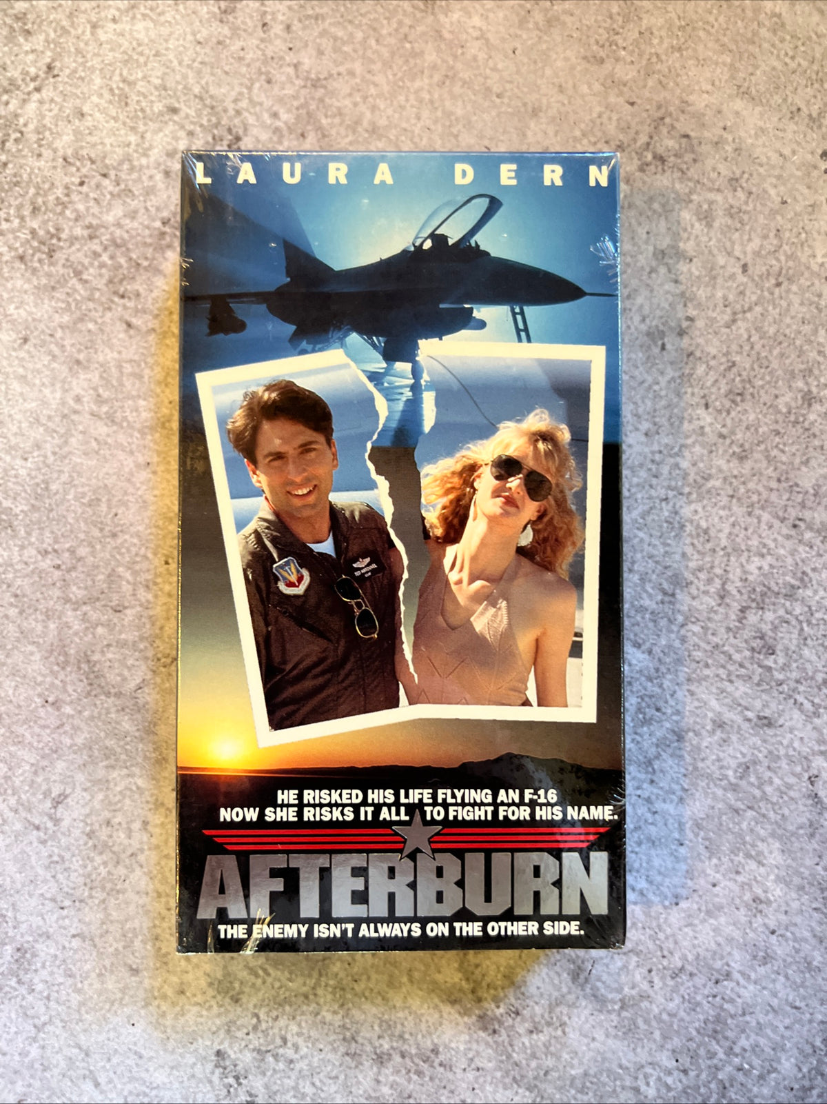 AFTERBURN ( VHS 1992 ) Drama [R] New Sealed - NOS