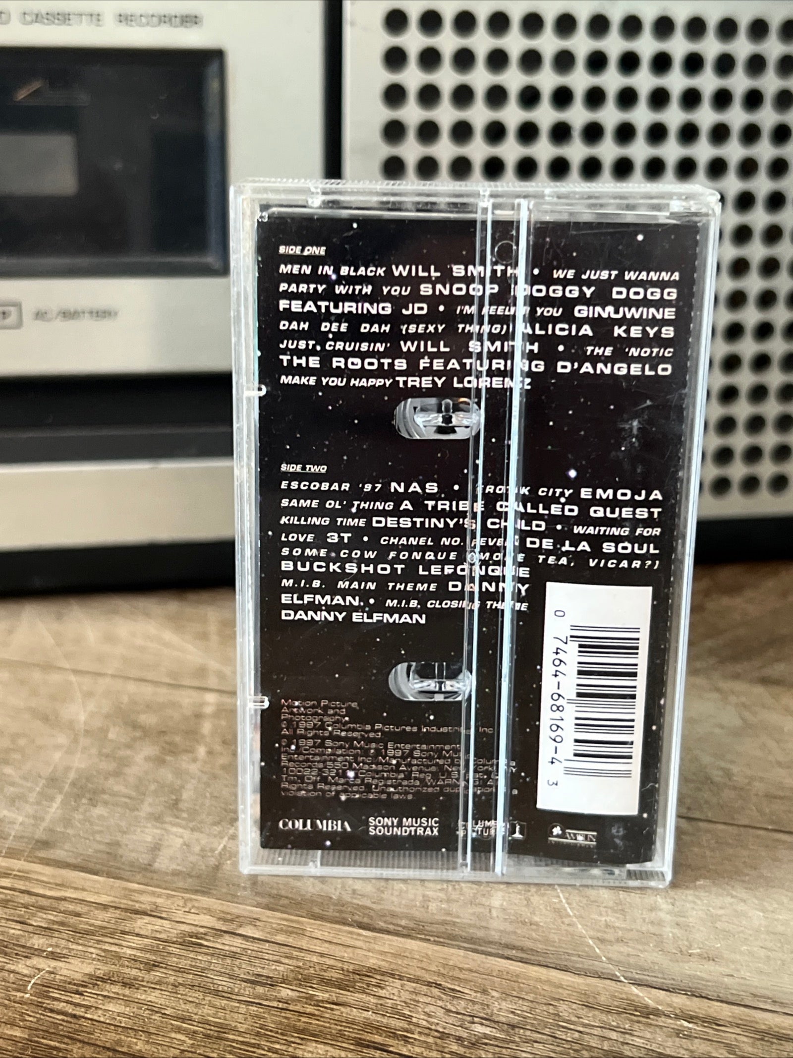 Men In Black The Album - 1997 Columbia Records - Cassette Tape Album