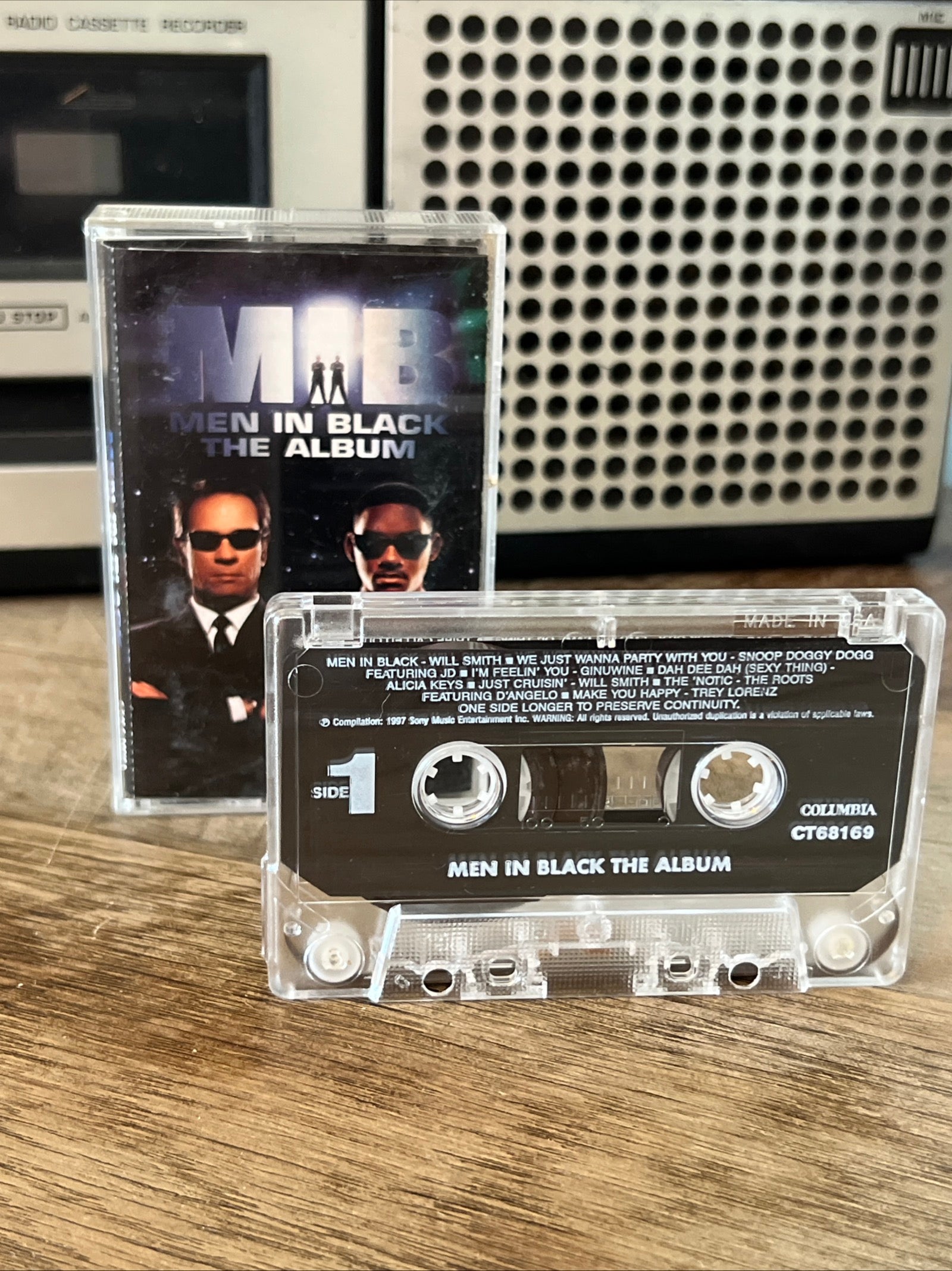 Men In Black The Album - 1997 Columbia Records - Cassette Tape Album
