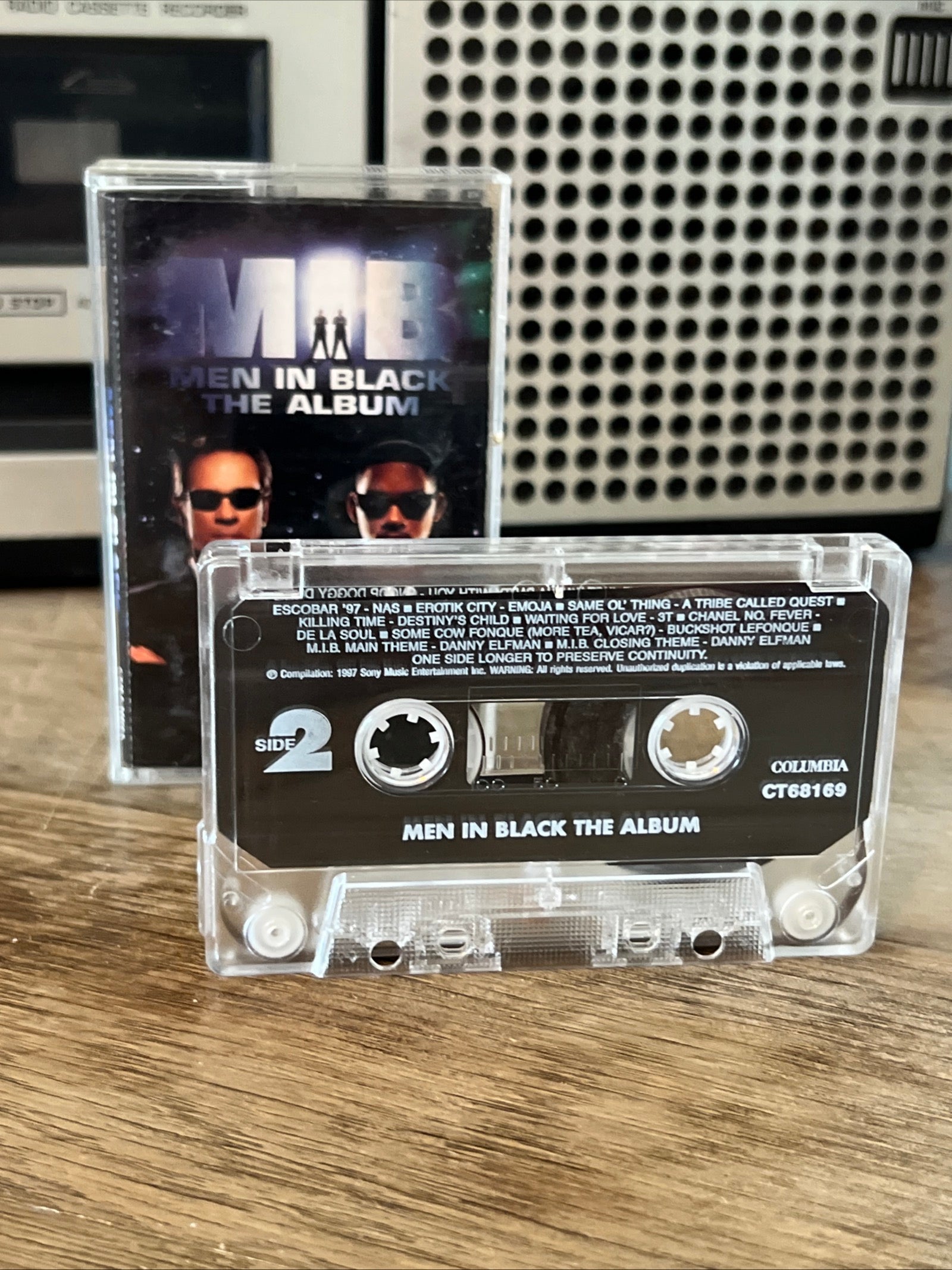 Men In Black The Album - 1997 Columbia Records - Cassette Tape Album