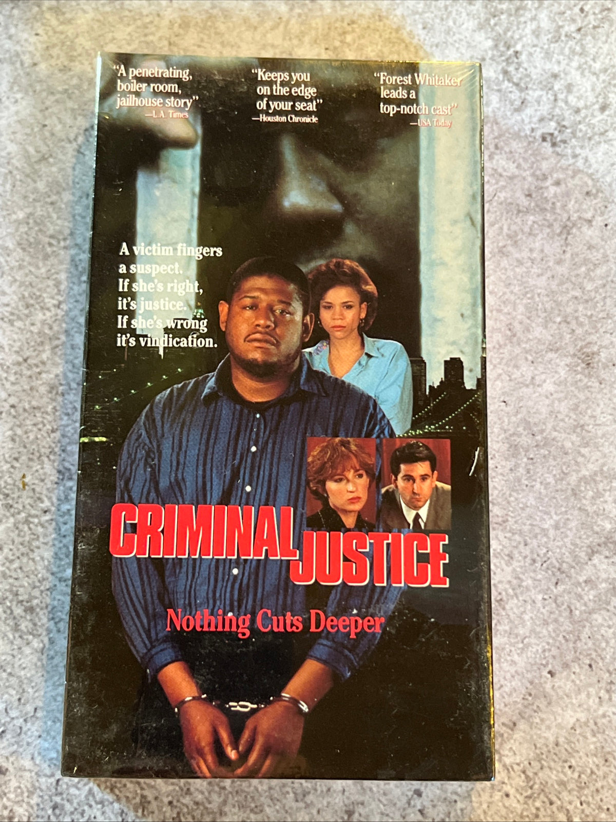 Criminal Justice ( VHS 1990 ) Crime / Drama [R] New Sealed - NOS