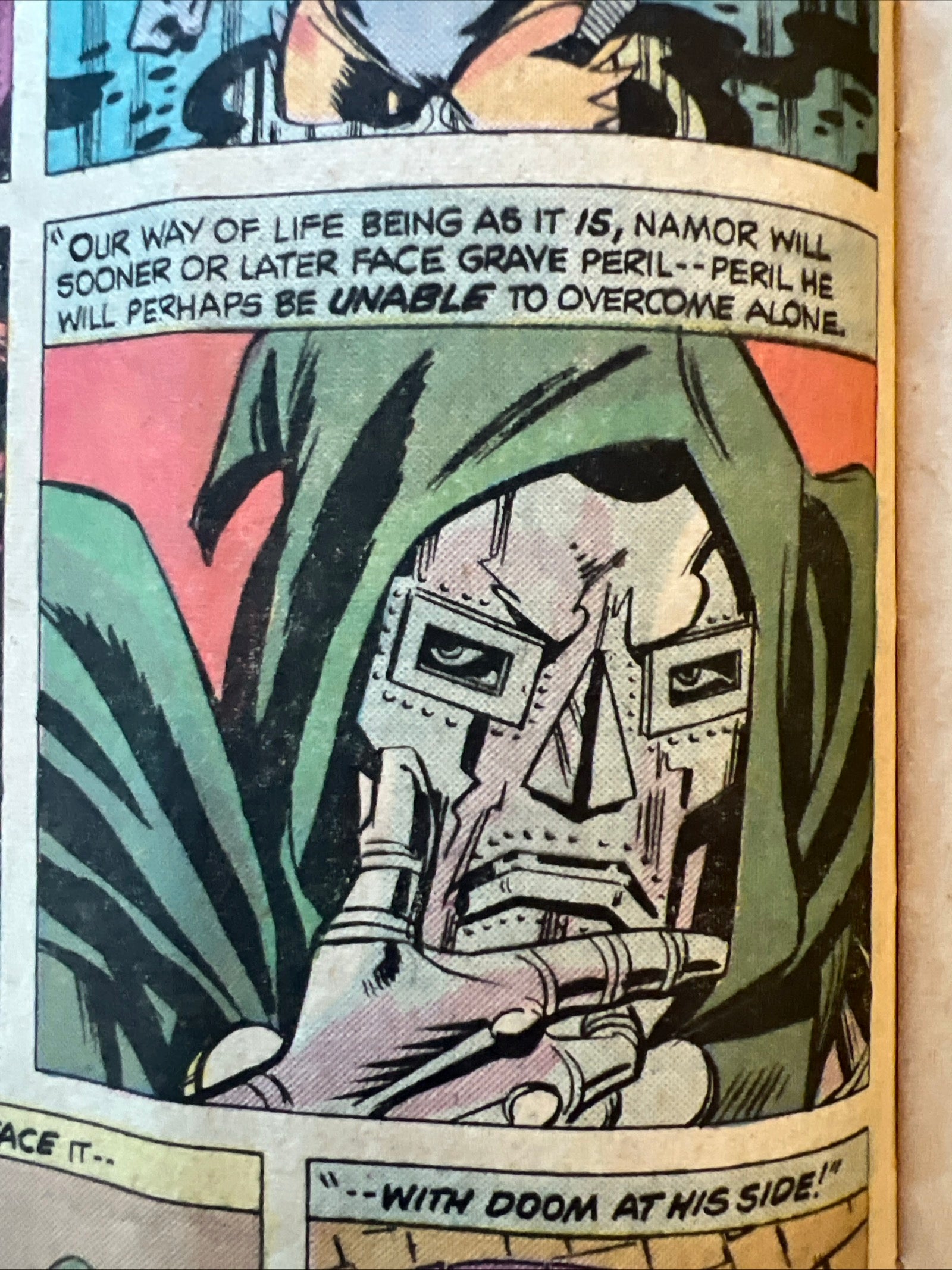 Super-Villain Team-Up #2 (1975) Marvel Comics Group - Dr Doom & Sub-Mariner!