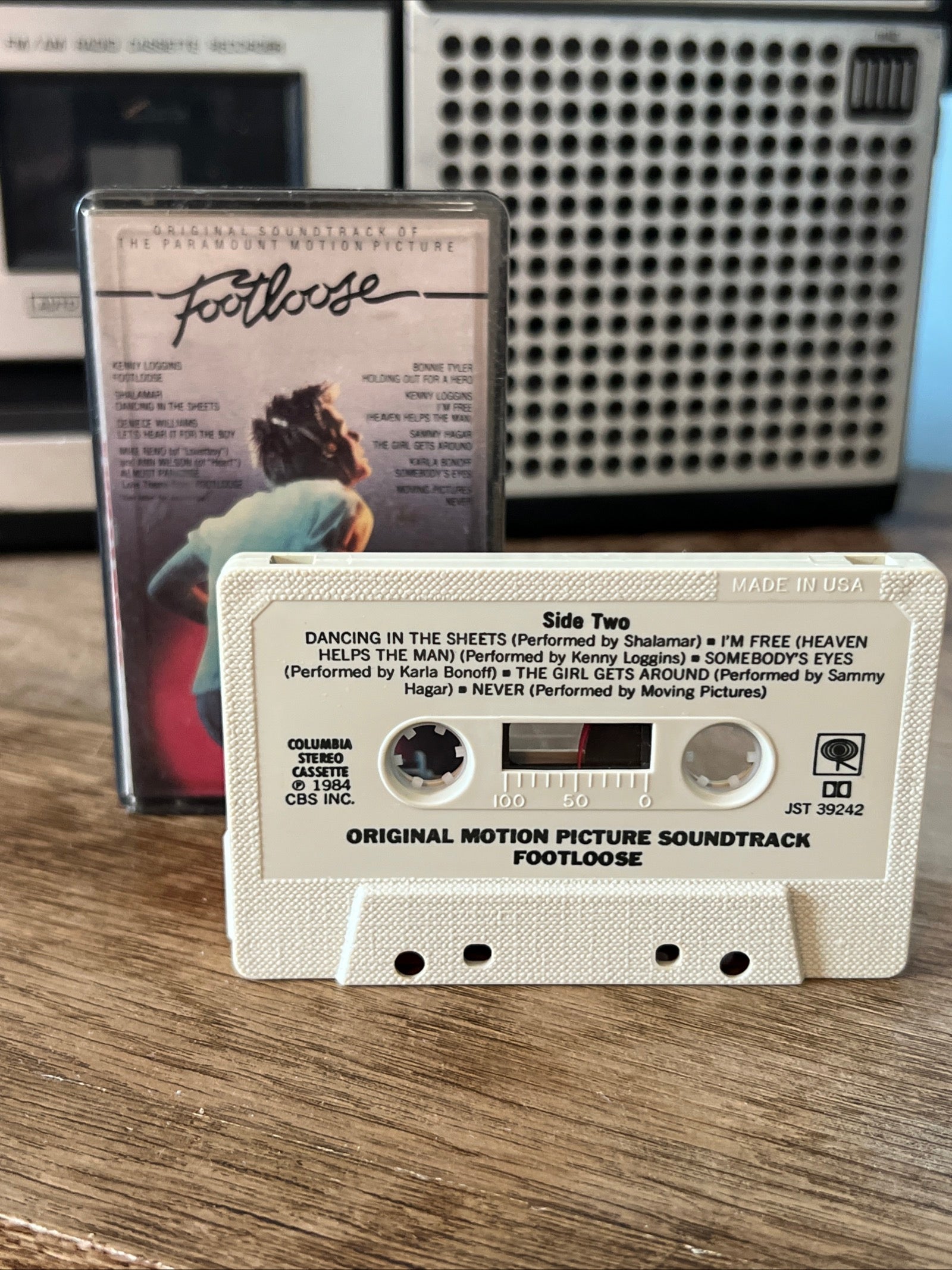 Footloose ( Original Soundtrack) - 1984 Columbia Records - Cassette Tape Album