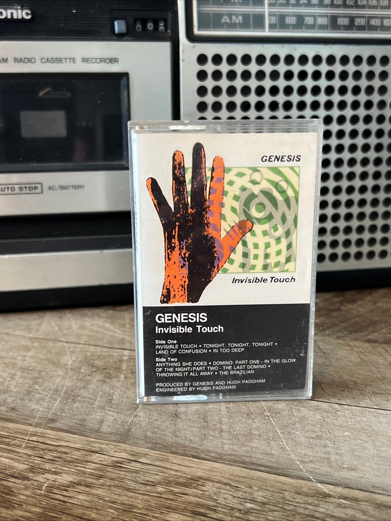 Genesis - Invisible Touch - 1986 Atlantic Records - Cassette Tape Album