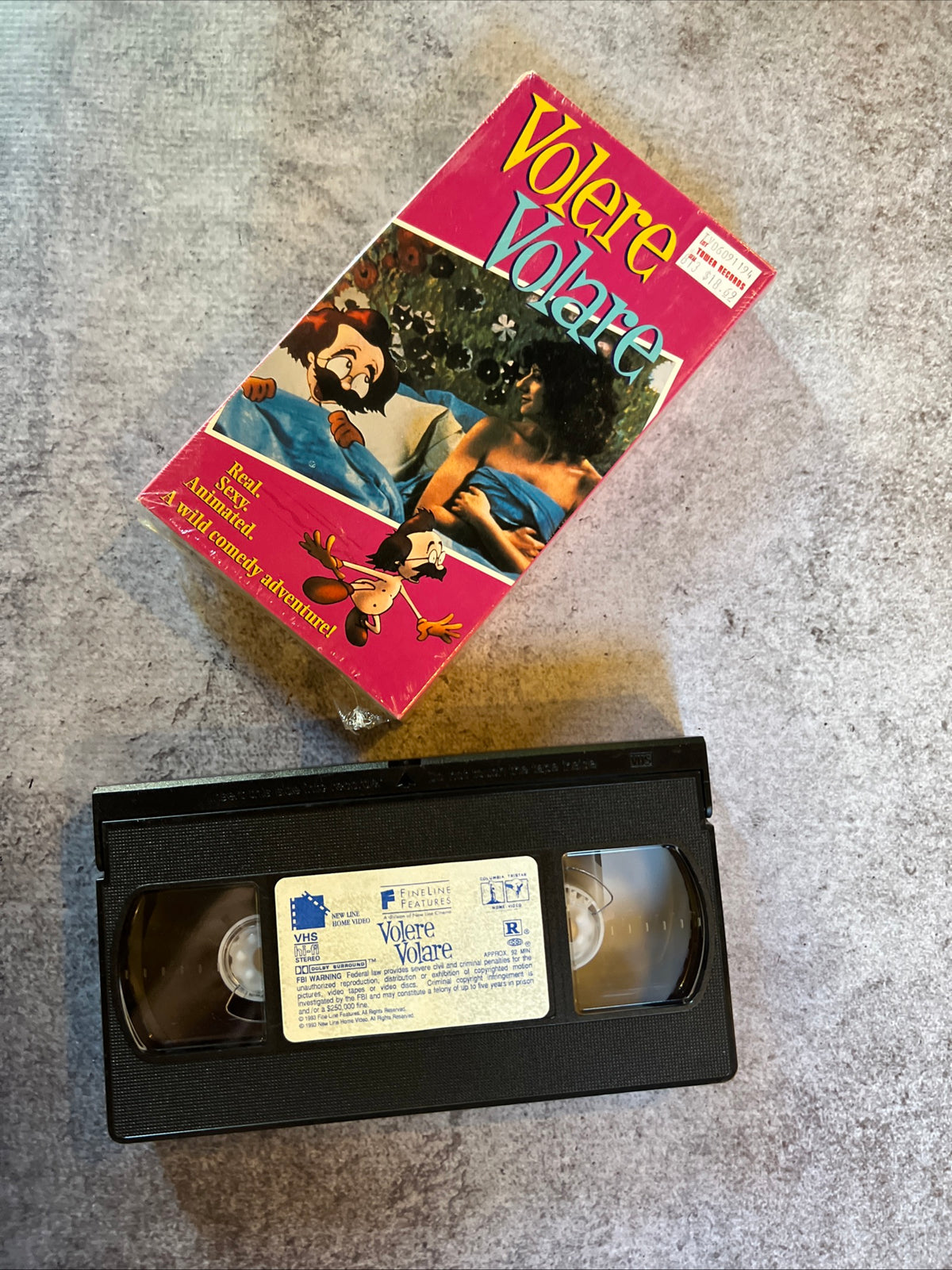 Volere Volare: I Want To Fly ( VHS 1991 ) Comedy / Fantasy [R] RARE