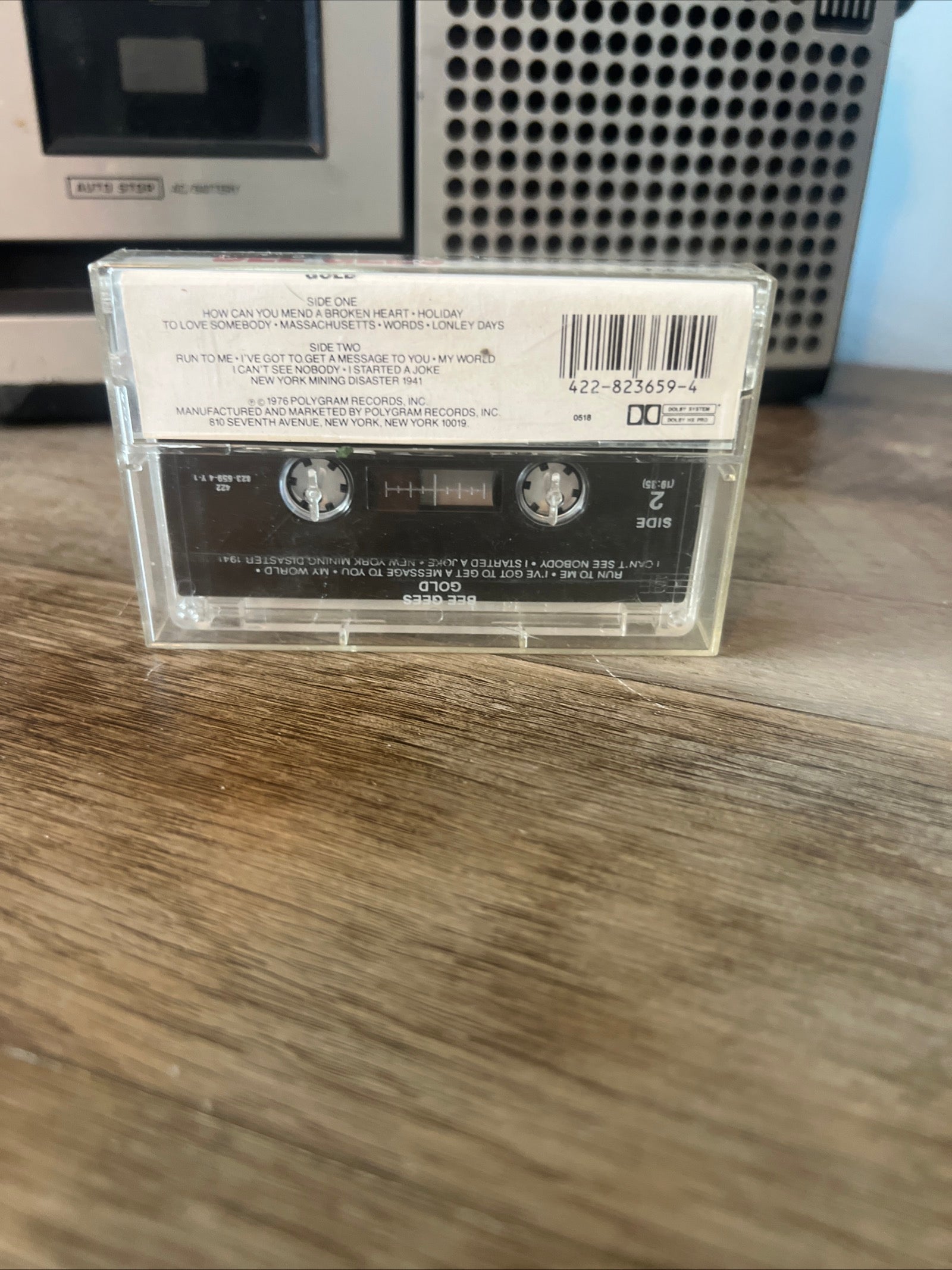 Bee Gees GOLD - 1976 Polydor Records - Cassette Tape Album