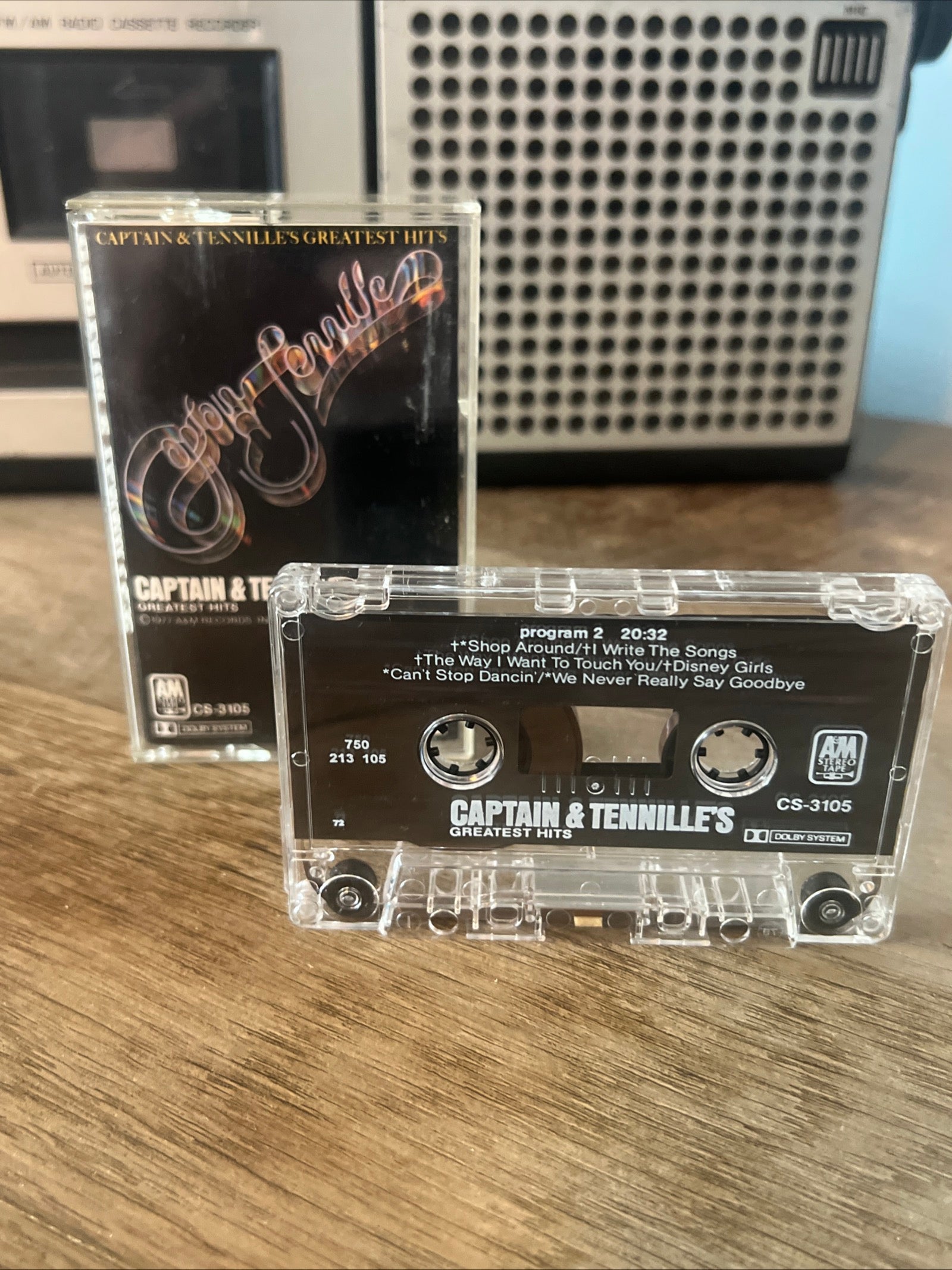 Captain and Tennille’s Greatest Hits - 1977 A&M Records - Cassette Tape Album