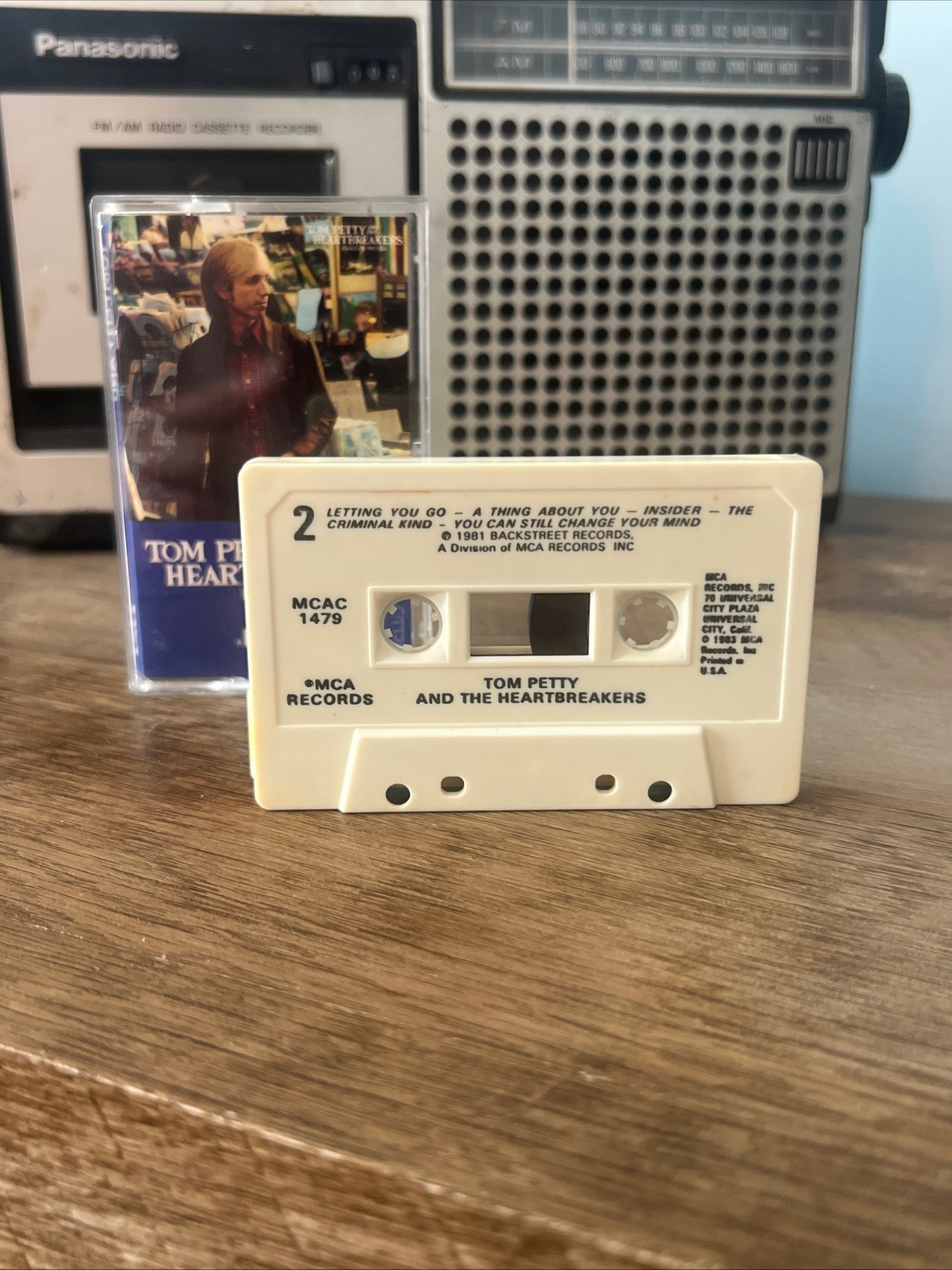 Tom Petty And The Heartbreakers HARD PROMISES - 1981 Backstreet Records - Cassette Tape Album