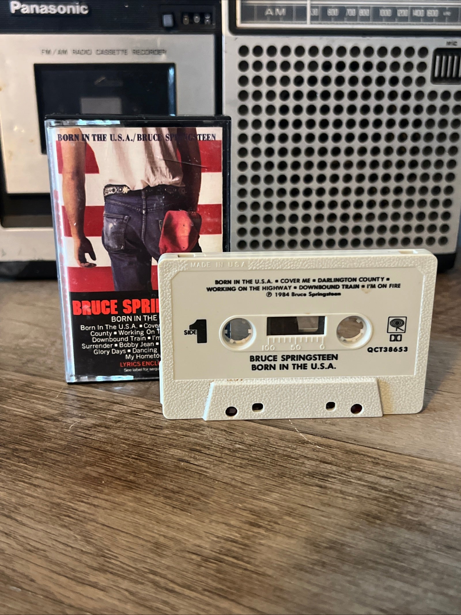 Bruce Springsteen - Born In The USA 1984 Columbia Records - Cassette Tape Album