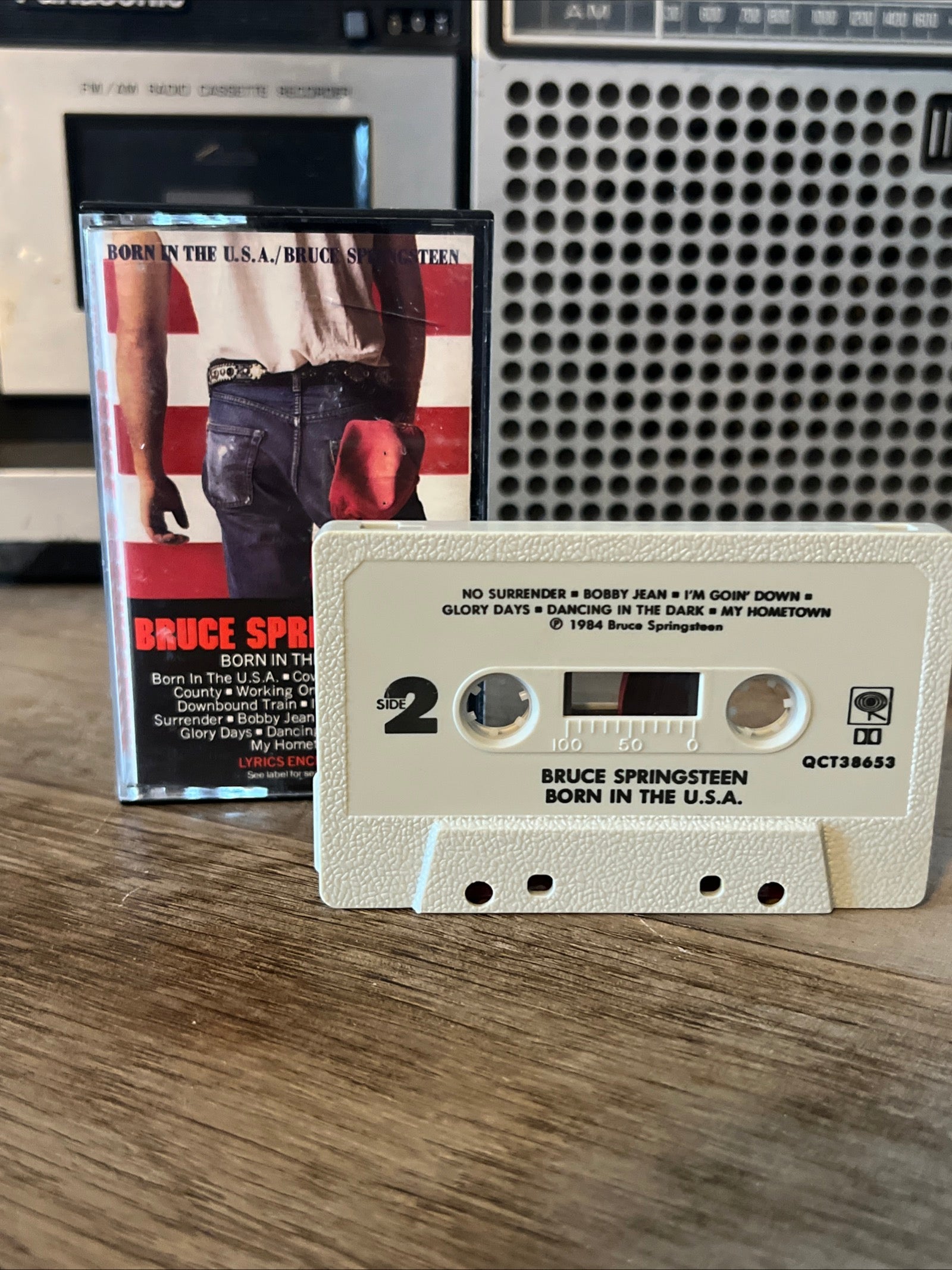 Bruce Springsteen - Born In The USA 1984 Columbia Records - Cassette Tape Album