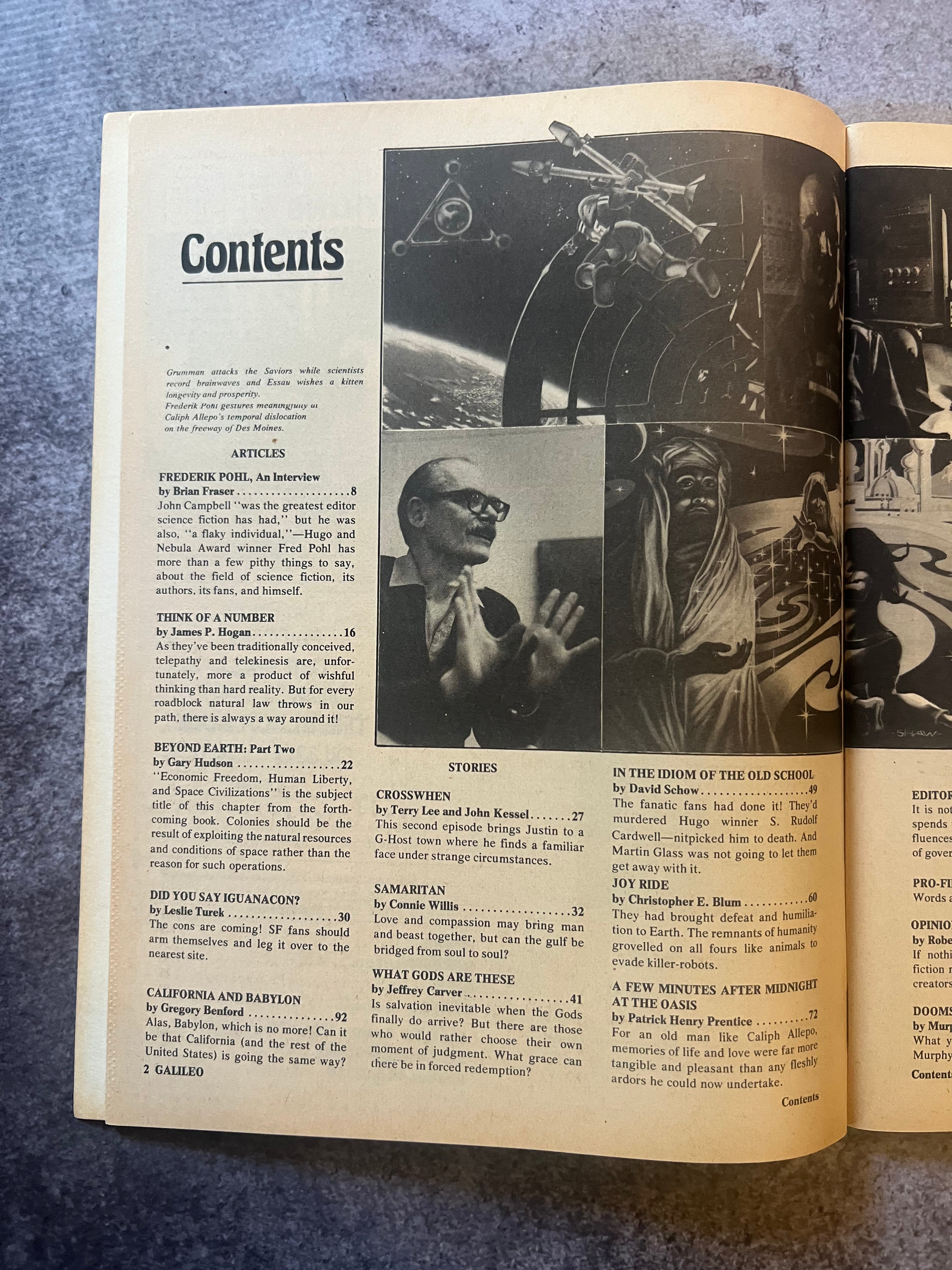 Galileo Magazine Of Science & Fiction - 1978 July Issue #9