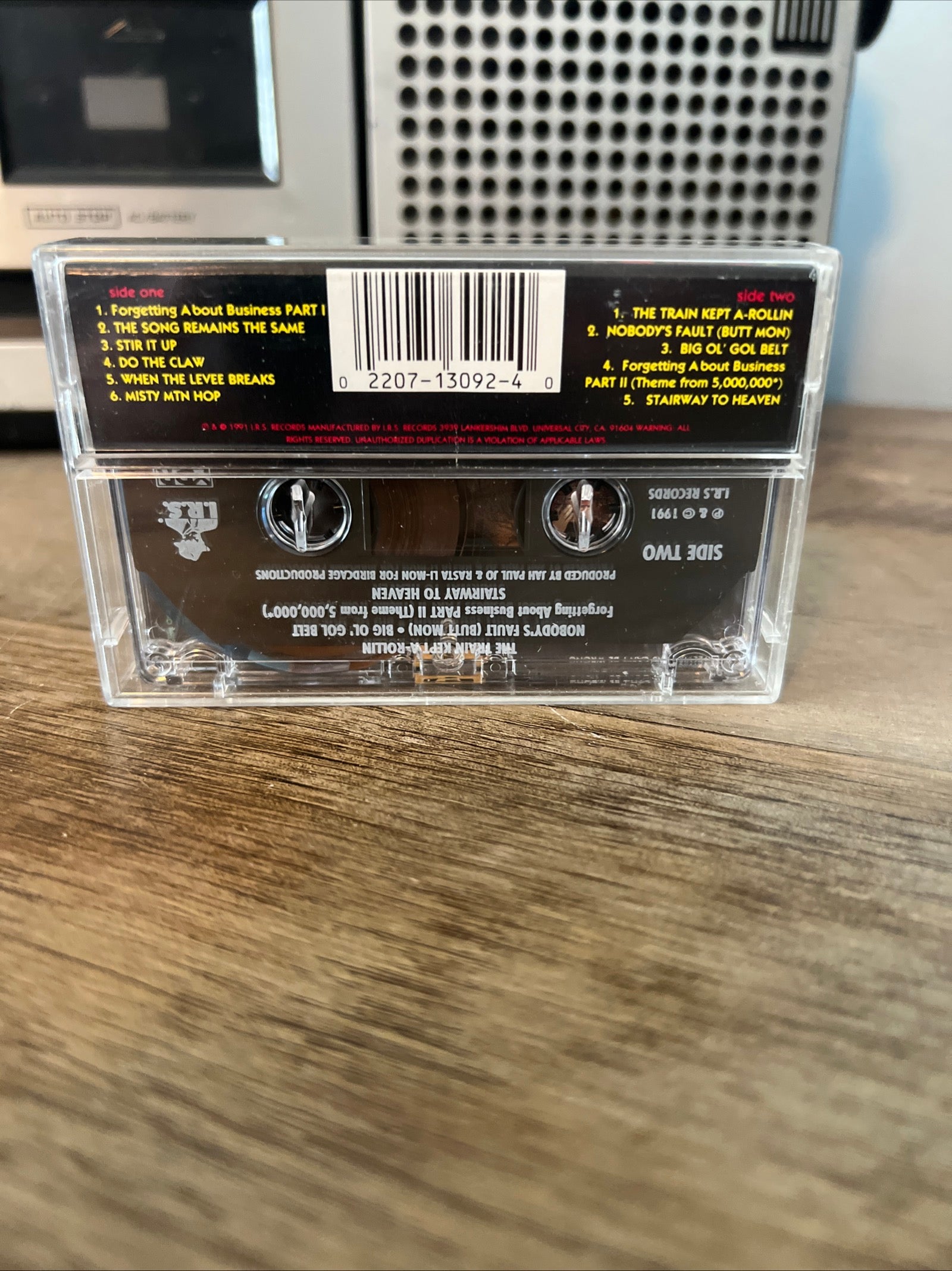 Dread Zeppelin 5,000,000* - 1991 IRS Records - Cassette Tape Album