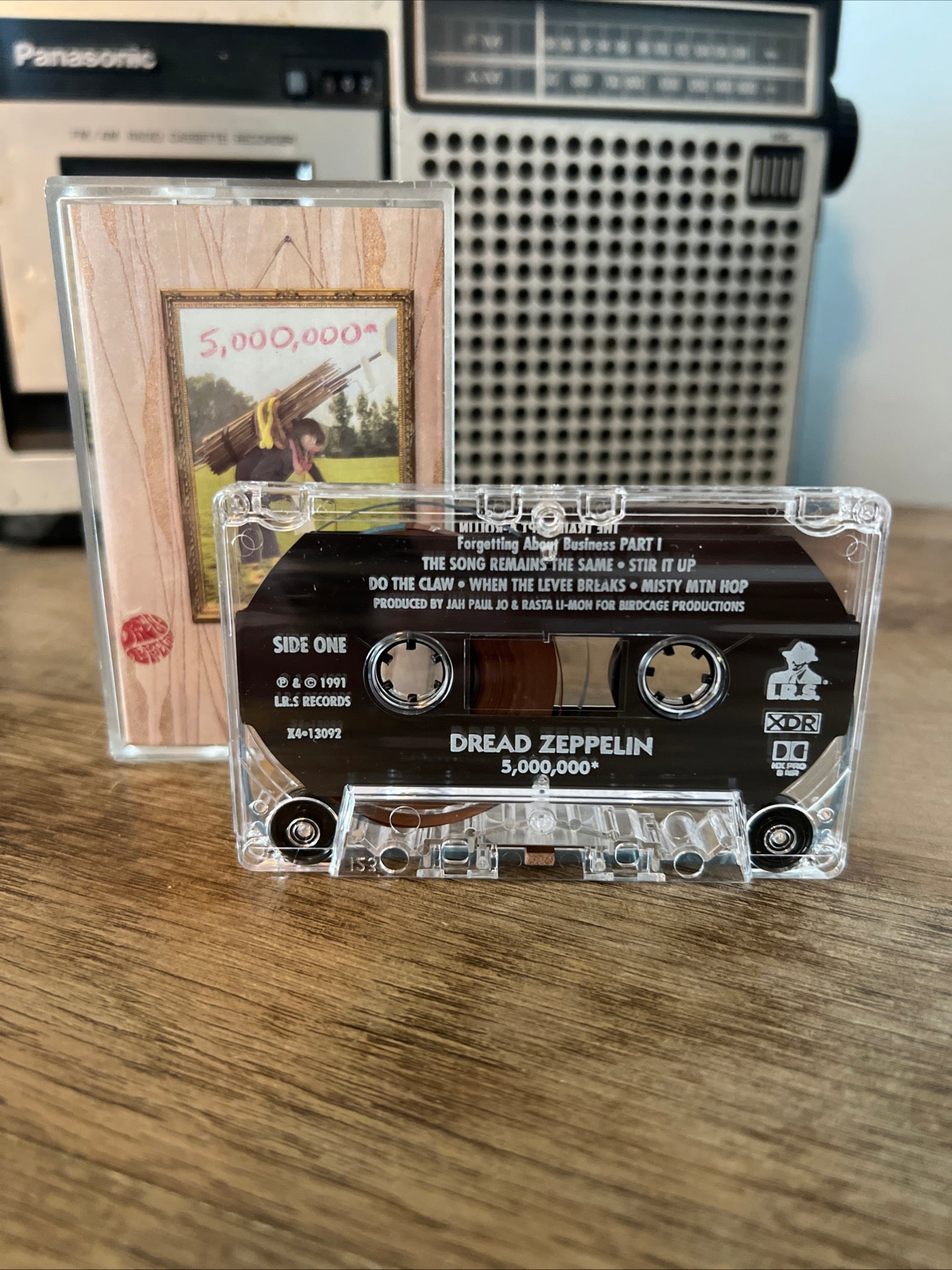 Dread Zeppelin 5,000,000* - 1991 IRS Records - Cassette Tape Album