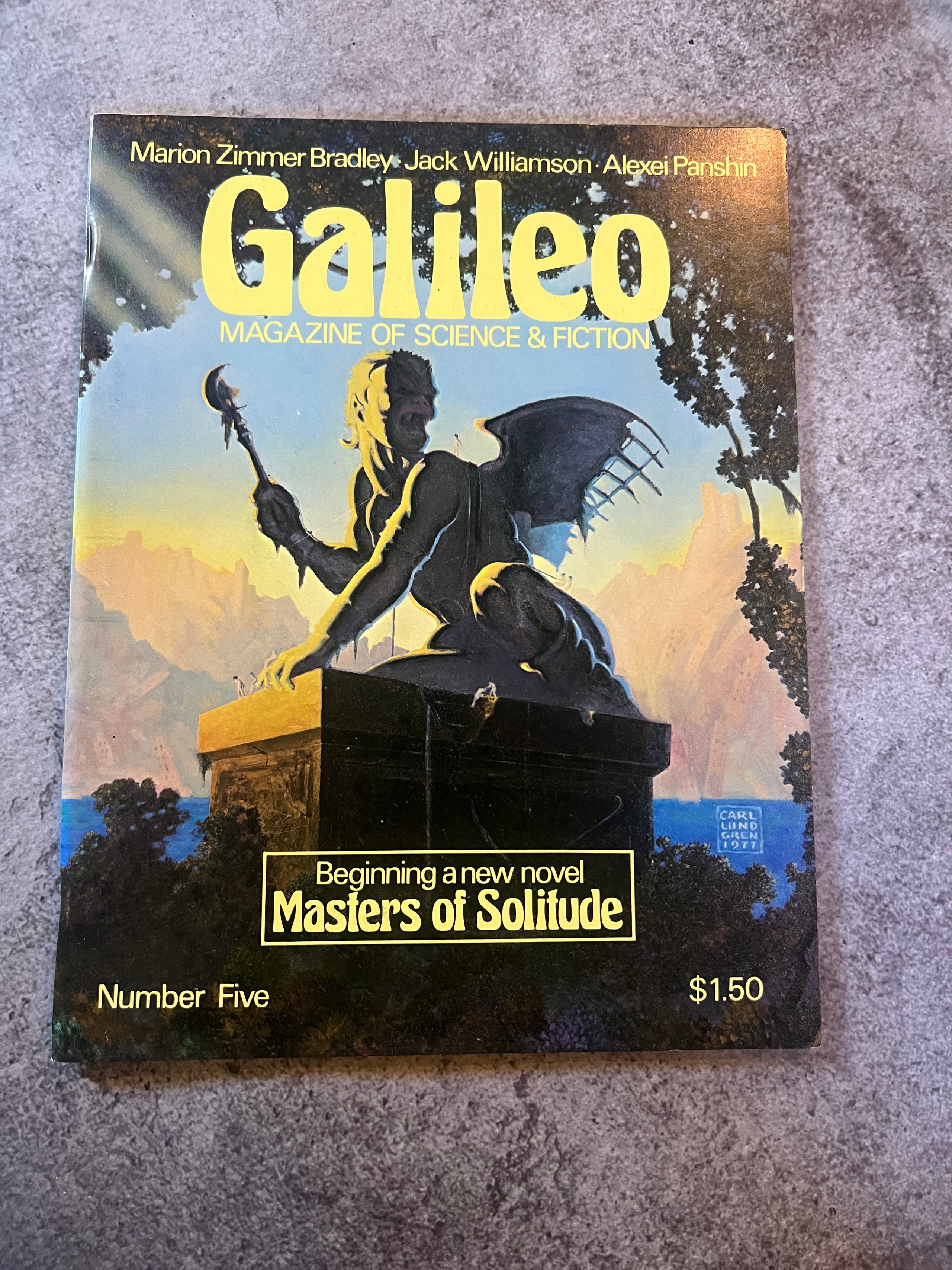 Galileo Magazine Of Science & Fiction - 1977 October Issue #5