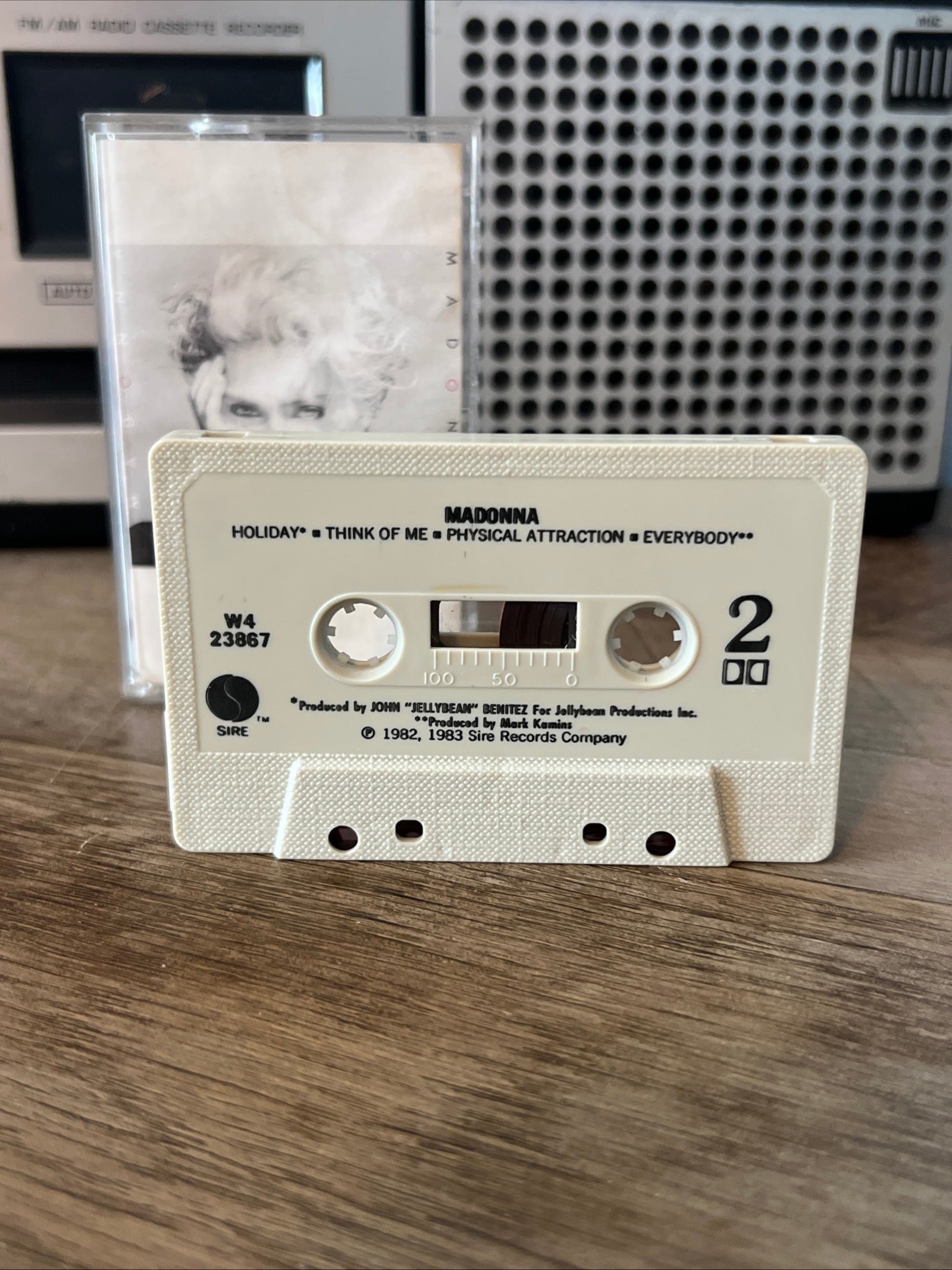 MADONNA - 1983 Sire Records - Cassette Tape Album - Club Edition