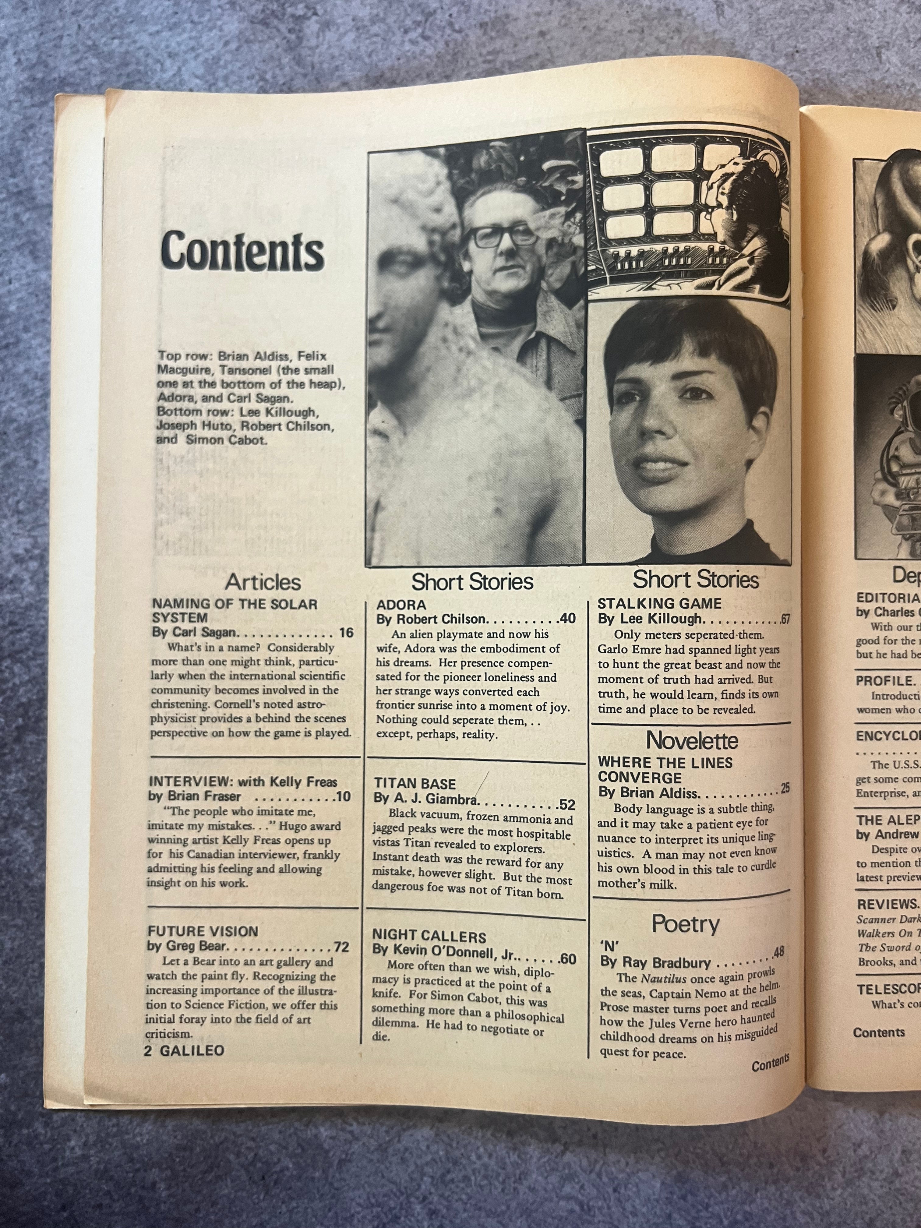 Galileo Magazine Of Science & Fiction - 1977 April Issue #3
