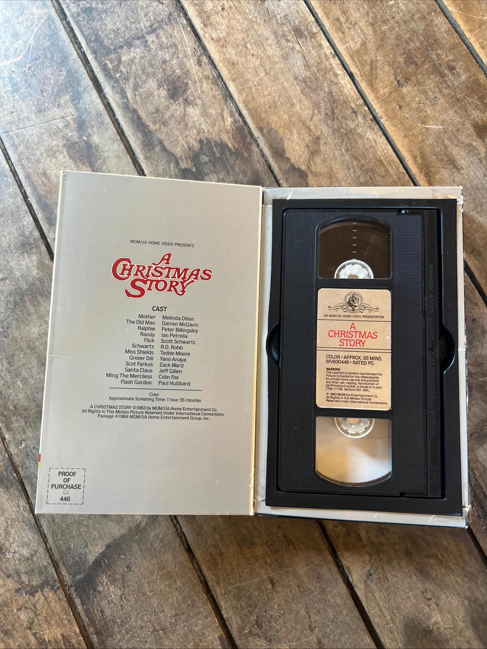 A Christmas Story ( BIG BOX VHS 1983 ) Comedy/ Family [PG] First Release