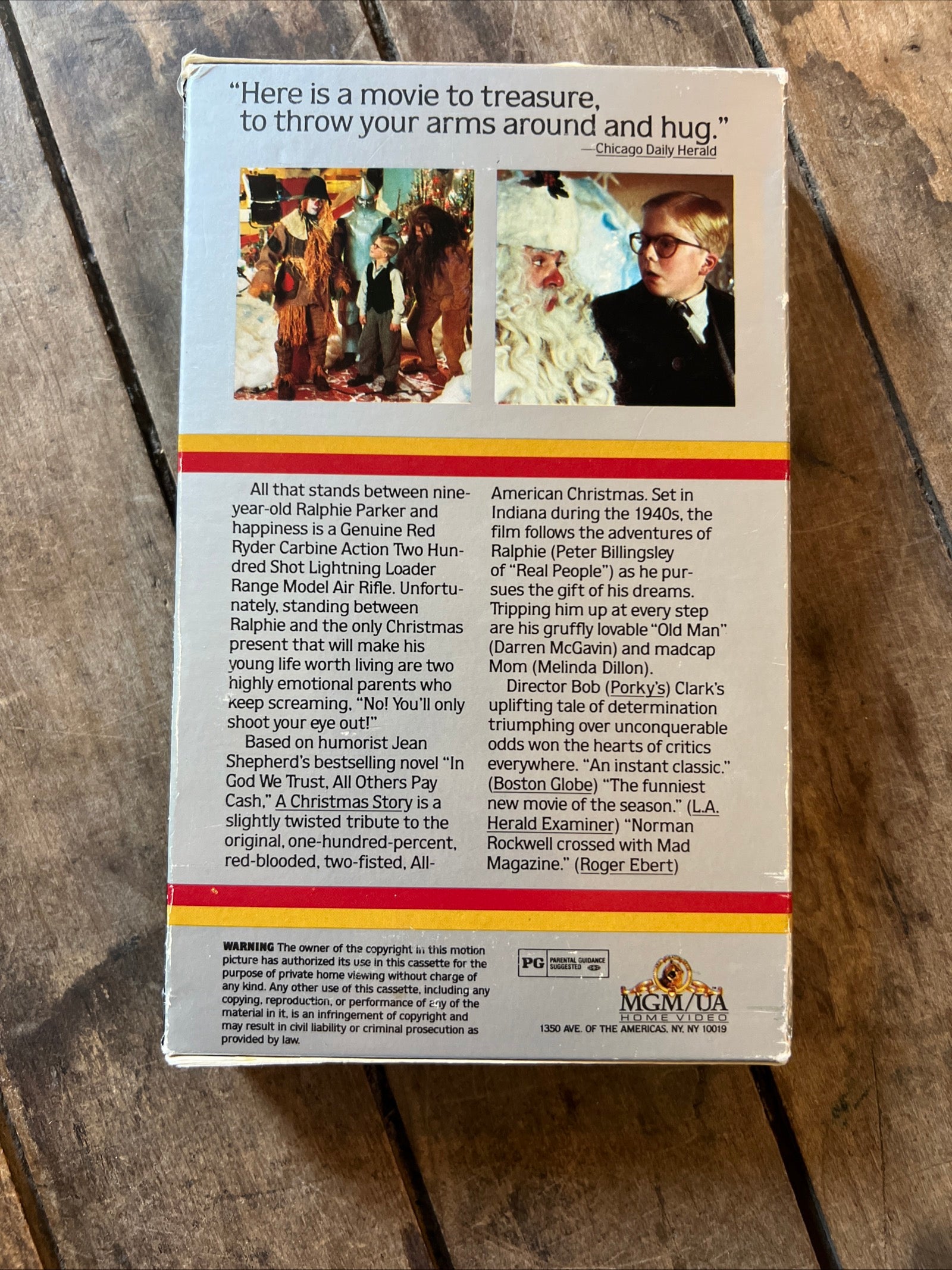 A Christmas Story ( BIG BOX VHS 1983 ) Comedy/ Family [PG] First Release