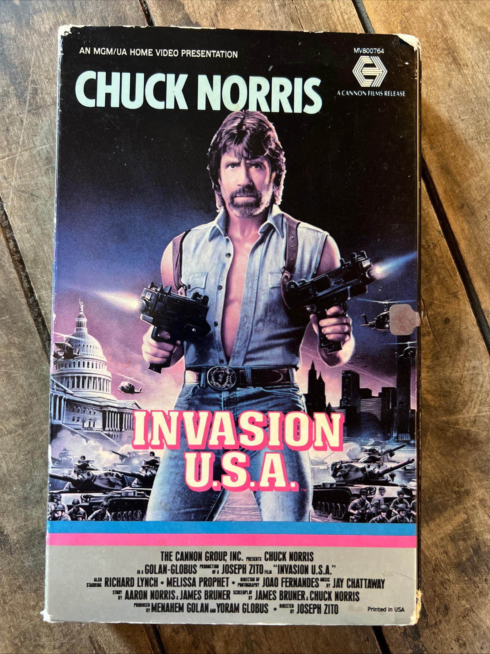 Invasion U.S.A. ( BIG BOX VHS 1985 ) Thriller / Action [R] Chuck Norris