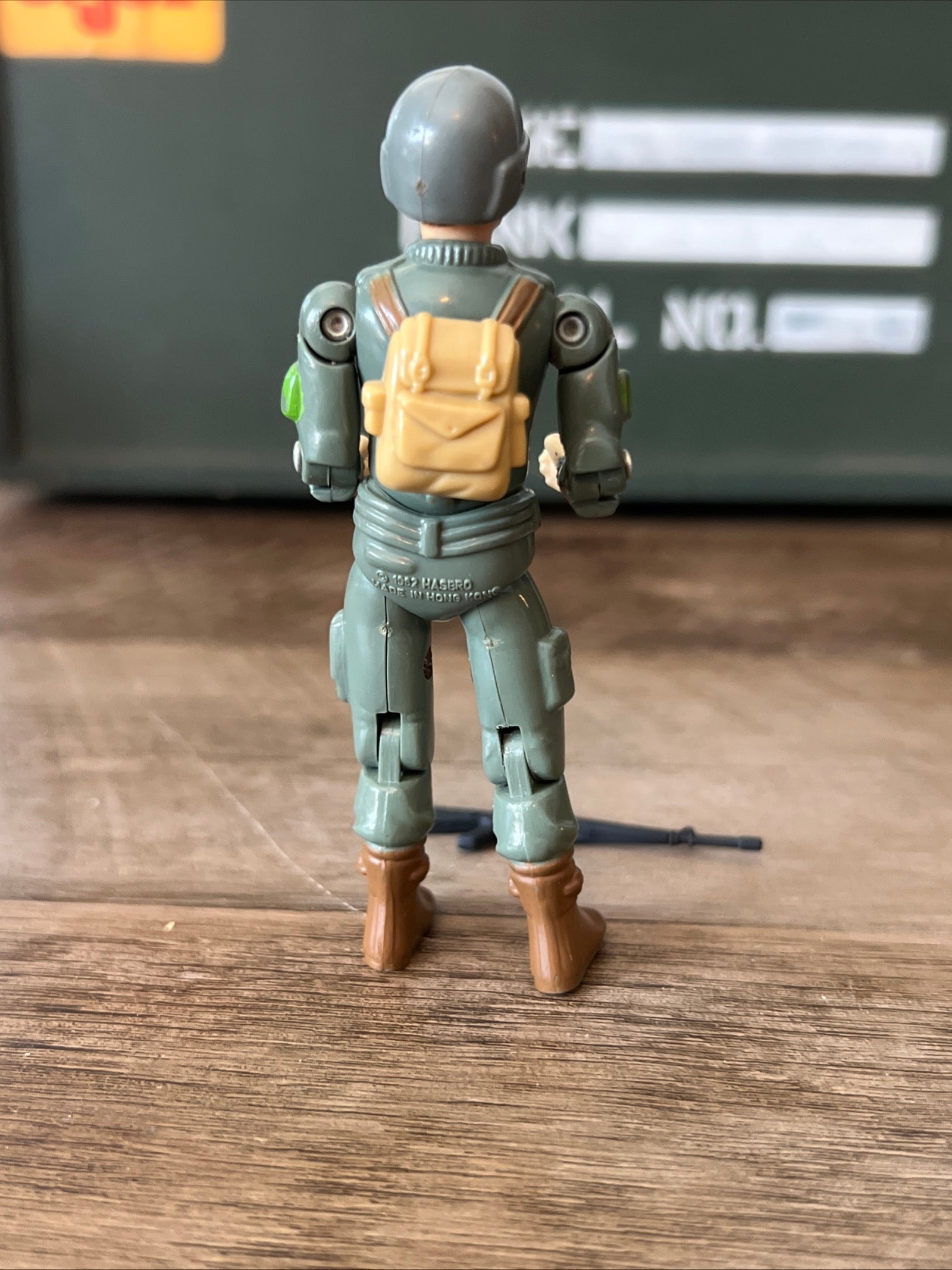 1982 Hasbro GI Joe - Grunt Infantry Trooper Action Figure ( V1 Straight Arm )