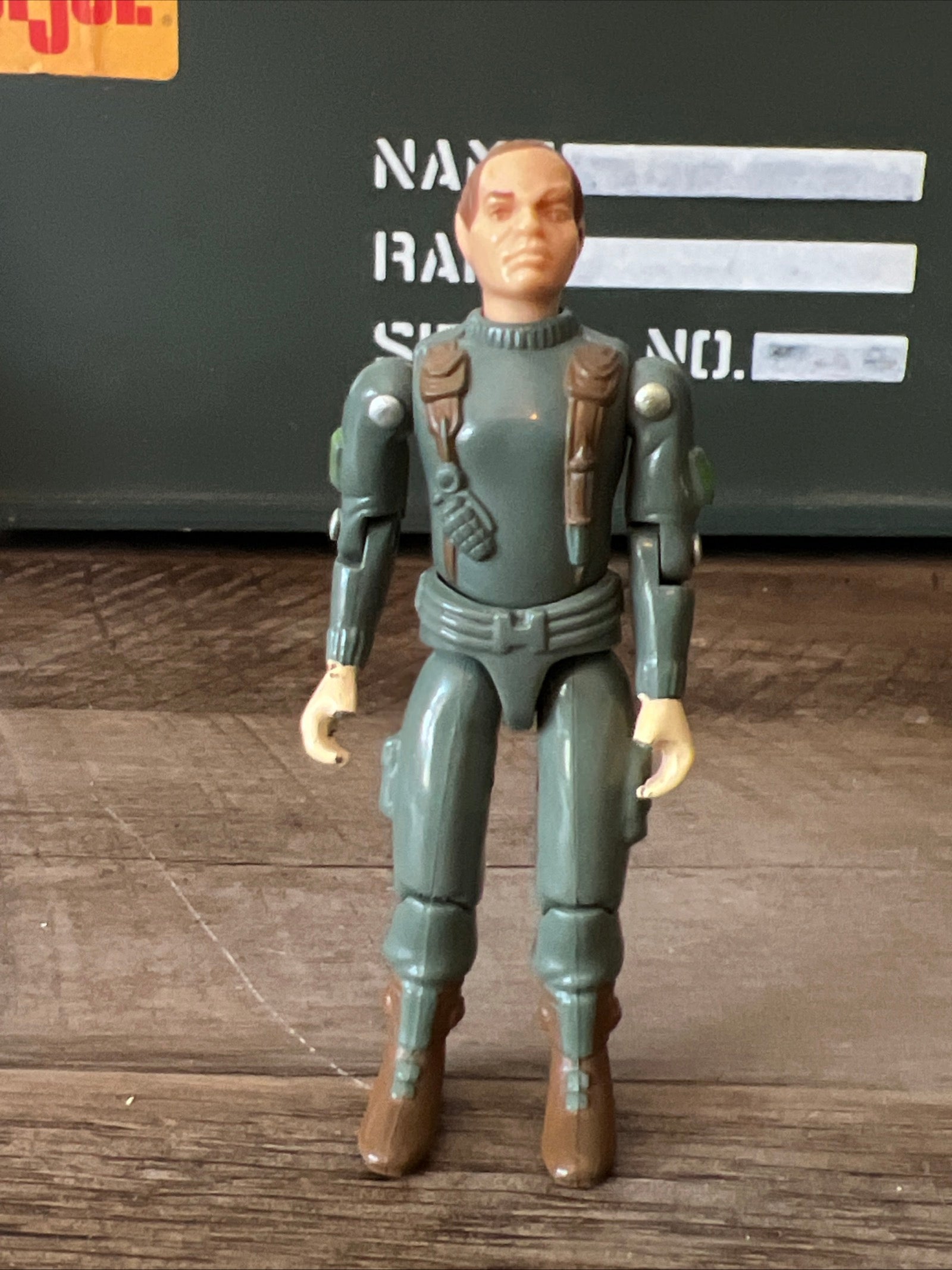 1982 Hasbro GI Joe - Grunt Infantry Trooper Action Figure ( V1 Straight Arm )