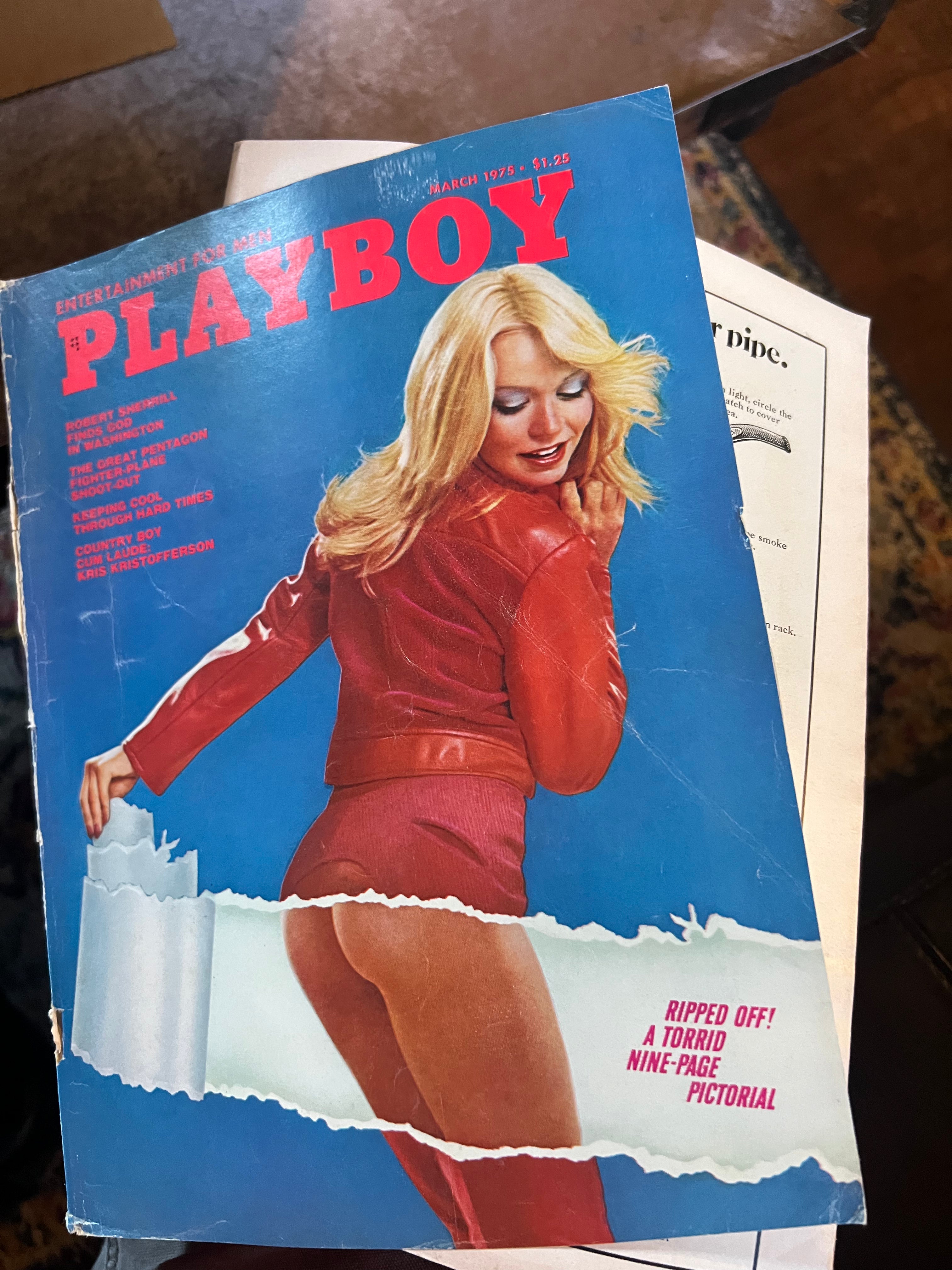 Playboy Magazine - March 1975 Issue