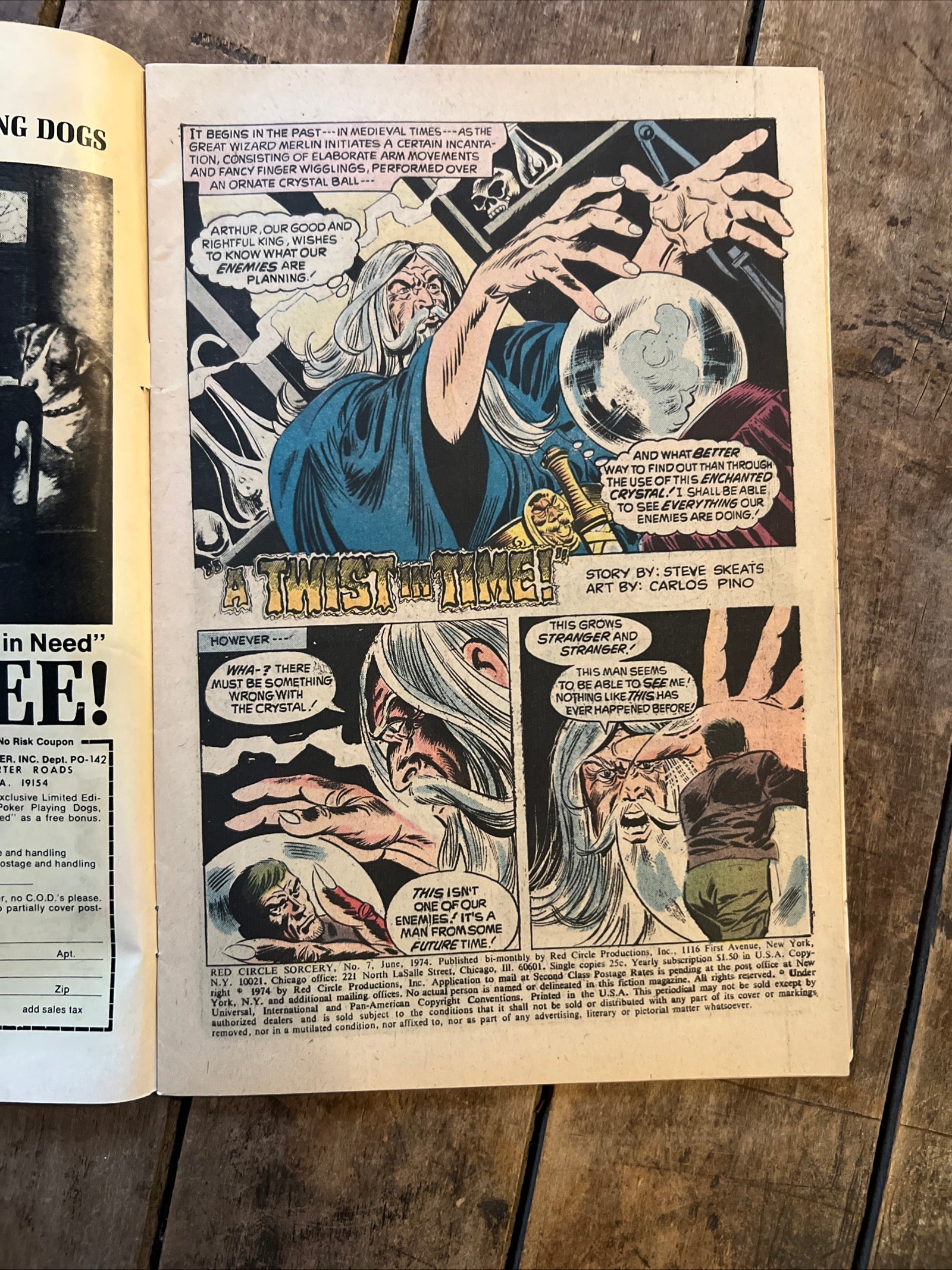 Red Circle Comics Group - Sorcery #7 (1974) Archie Comics