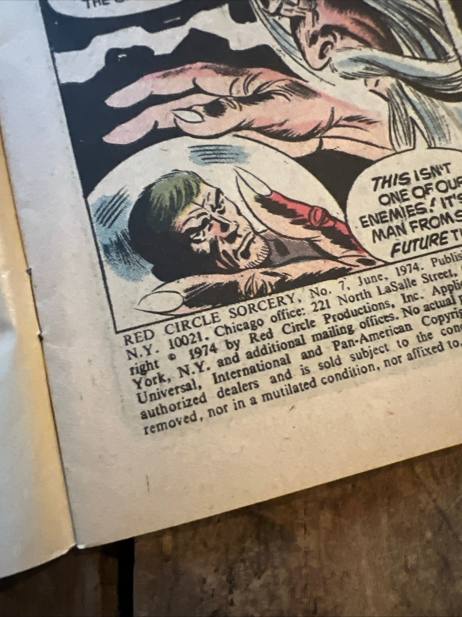 Red Circle Comics Group - Sorcery #7 (1974) Archie Comics