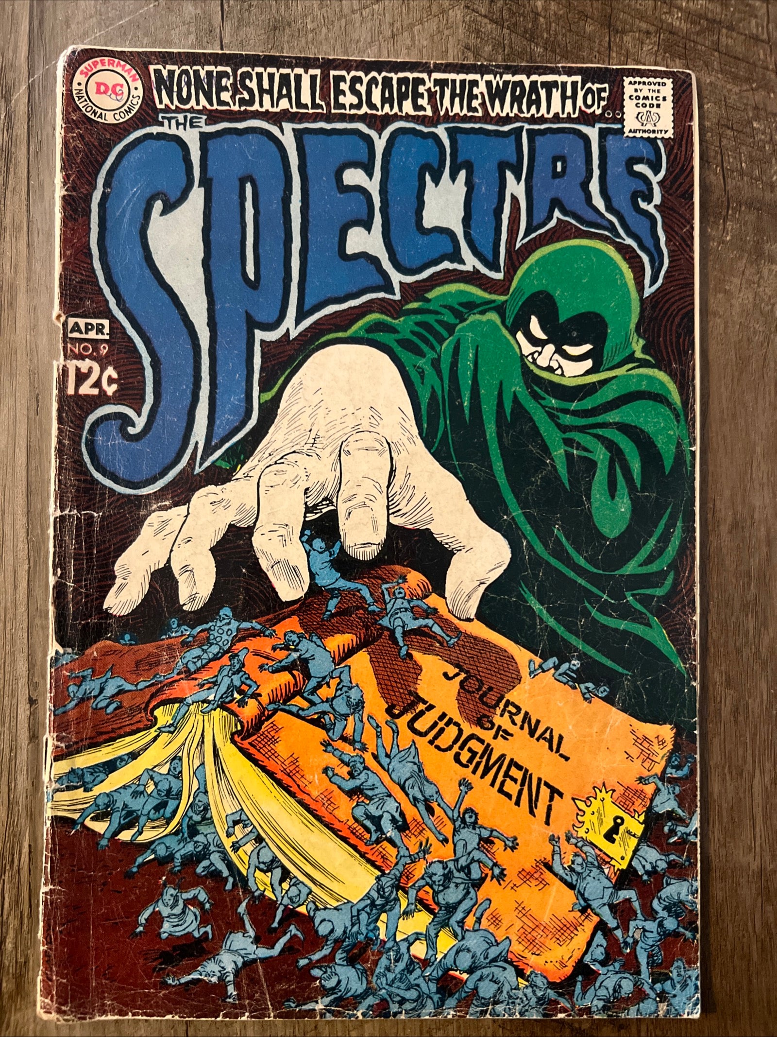 The Spectre #9 (1969) DC Comics - National Comics - 12 Cent Comic