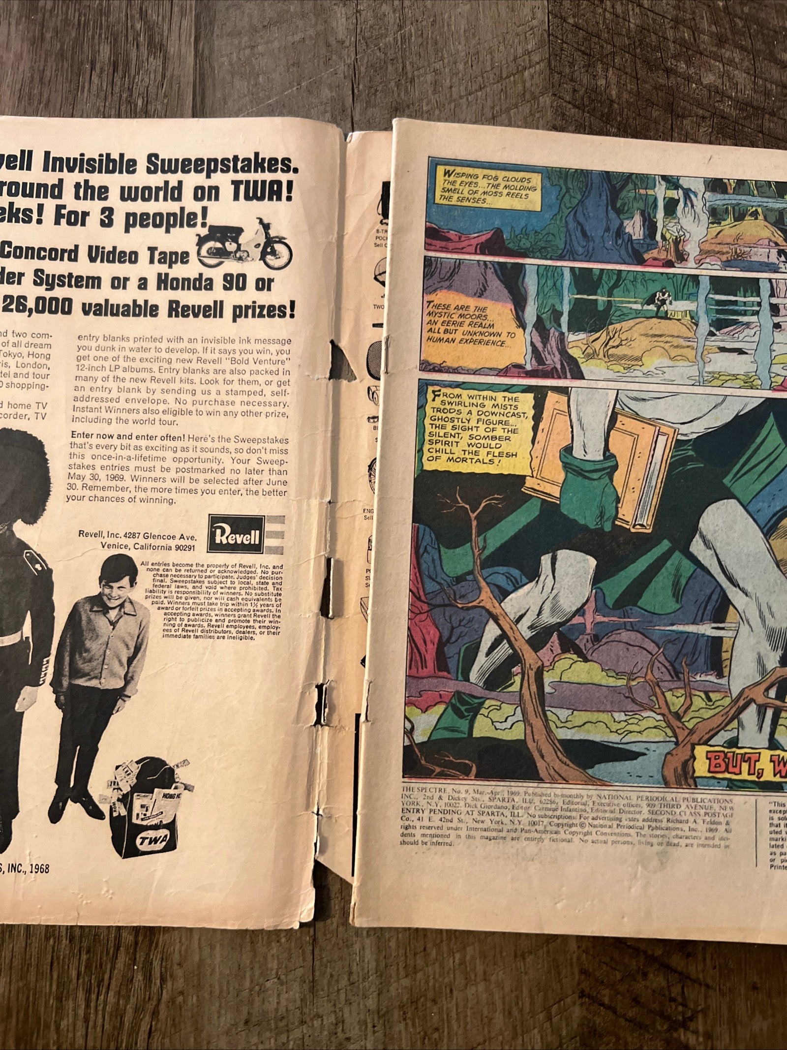 The Spectre #9 (1969) DC Comics - National Comics - 12 Cent Comic