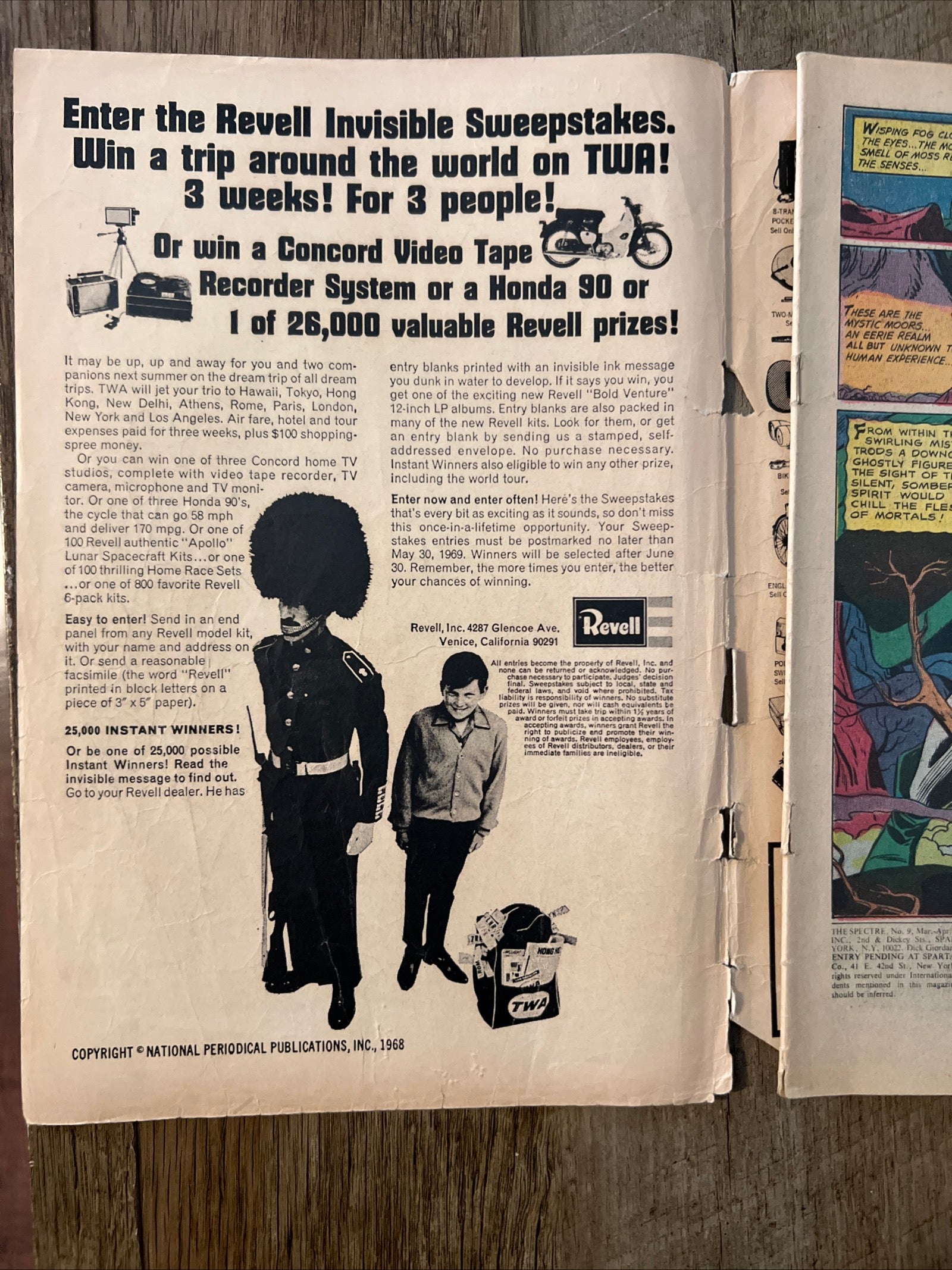 The Spectre #9 (1969) DC Comics - National Comics - 12 Cent Comic