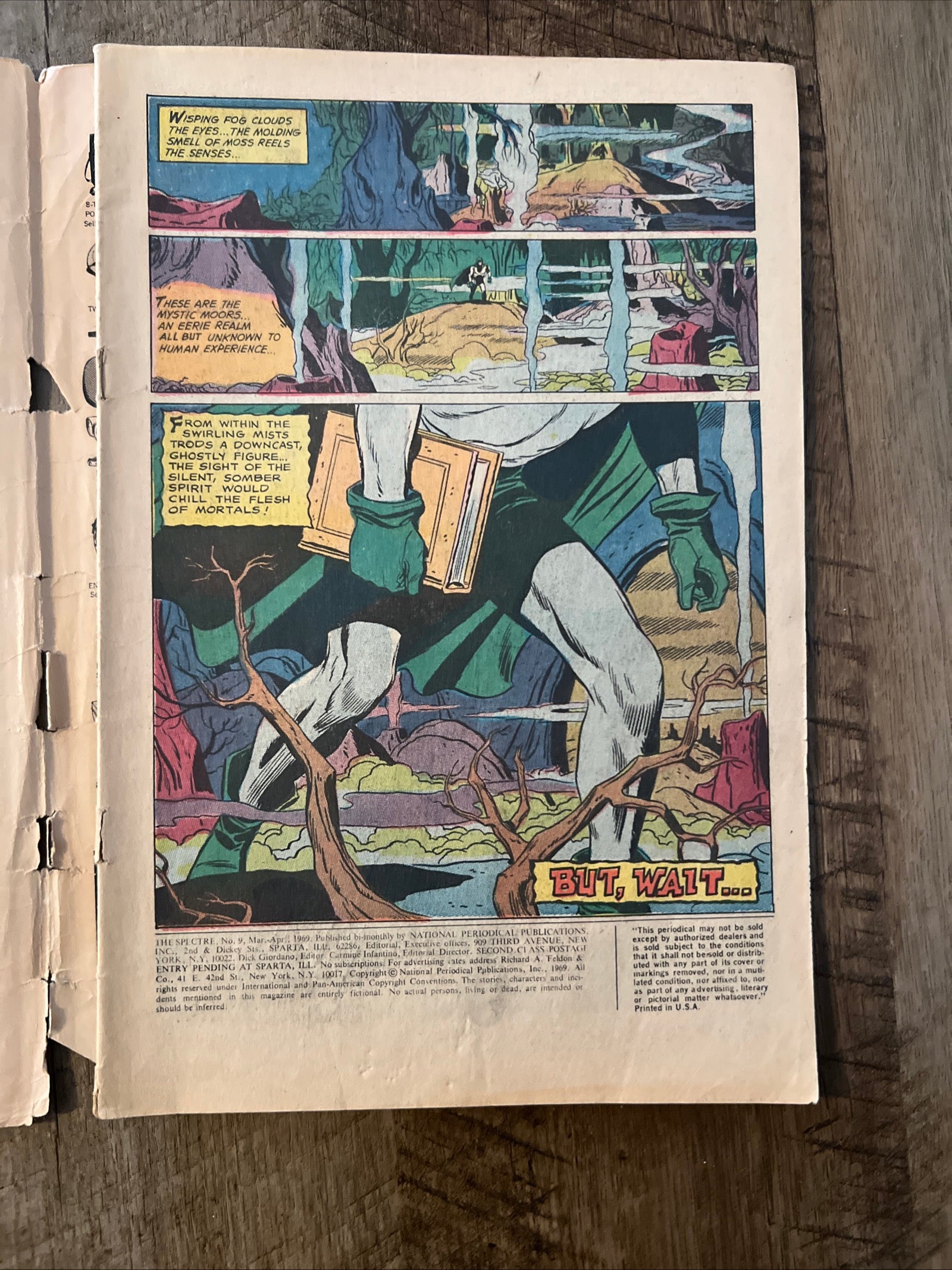 The Spectre #9 (1969) DC Comics - National Comics - 12 Cent Comic