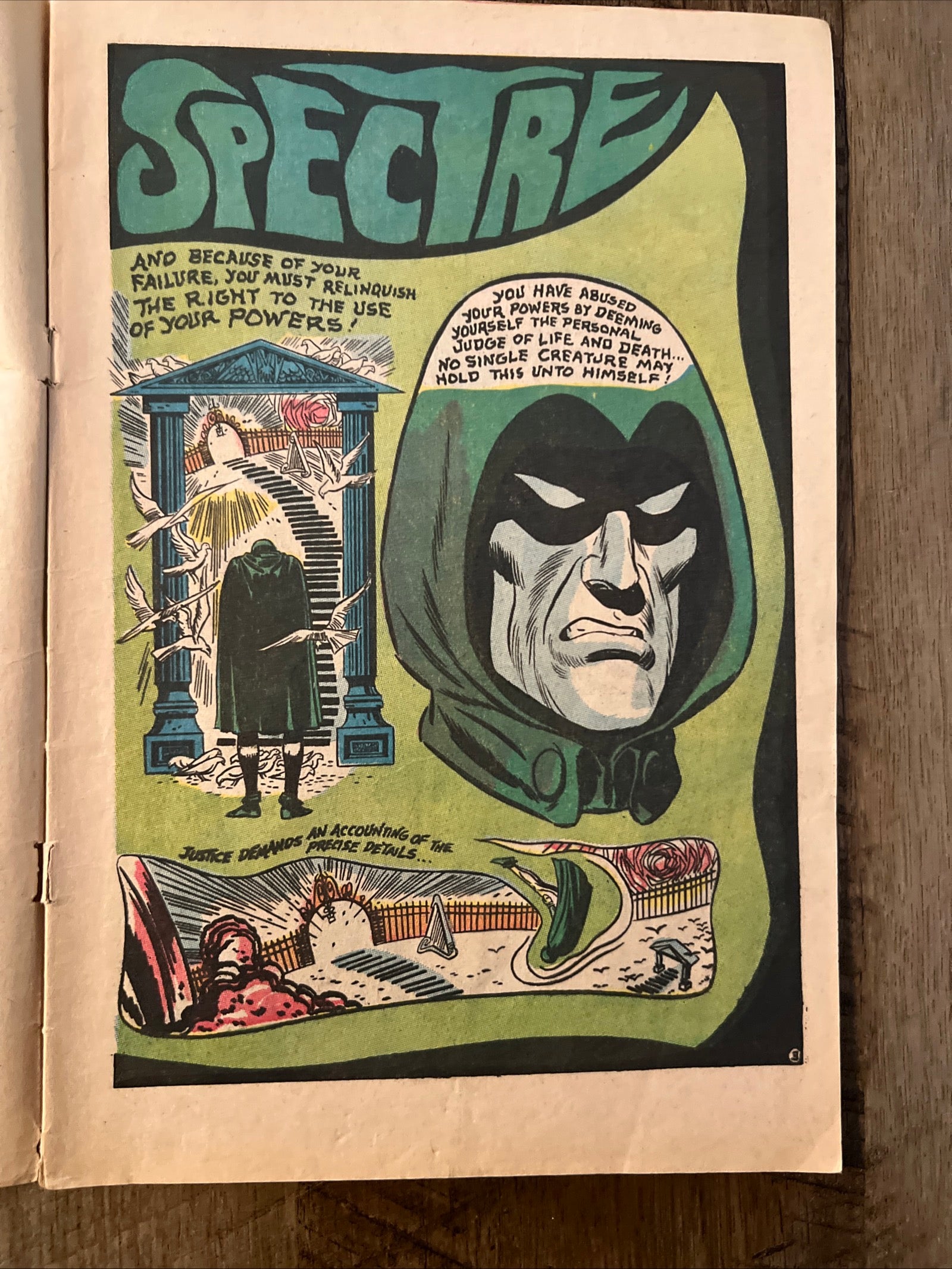 The Spectre #9 (1969) DC Comics - National Comics - 12 Cent Comic