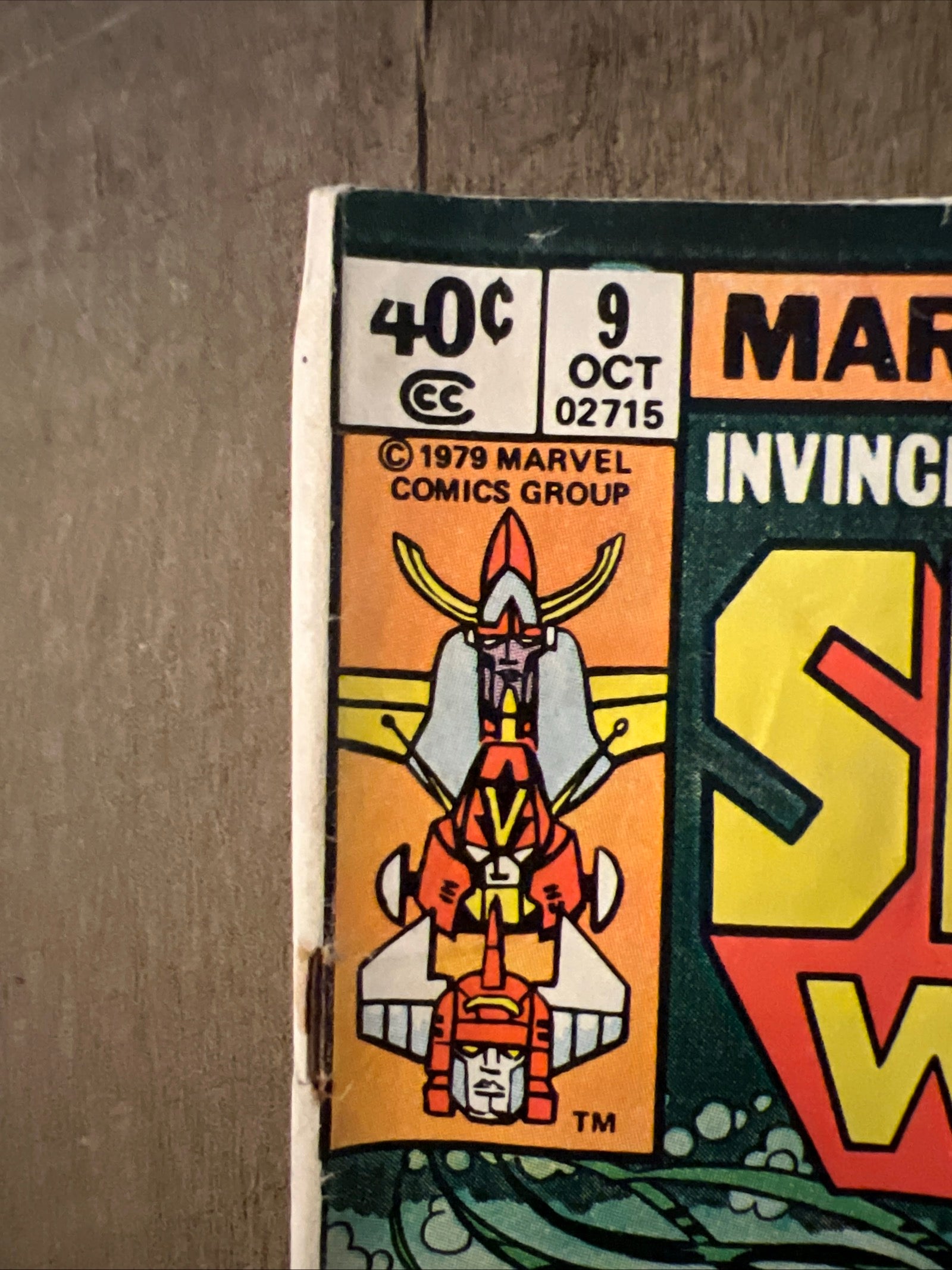 Shogun Warriors #9 (1979) Marvel Comics Group - Invincible Guardians of World Freedom