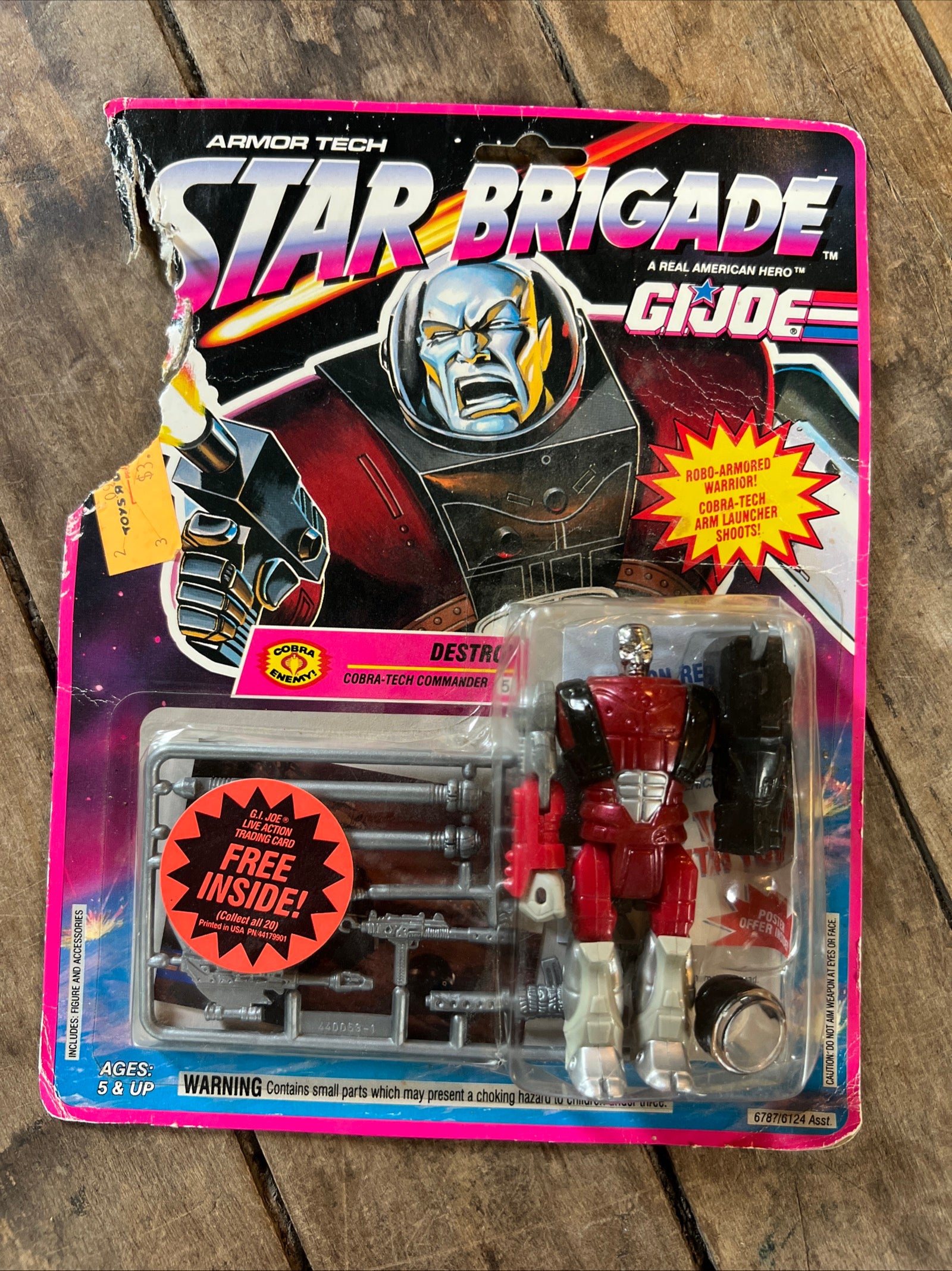 1993 Hasbro GI Joe - Star Brigade Destro: Cobra Tech Commander V4 Action Figure