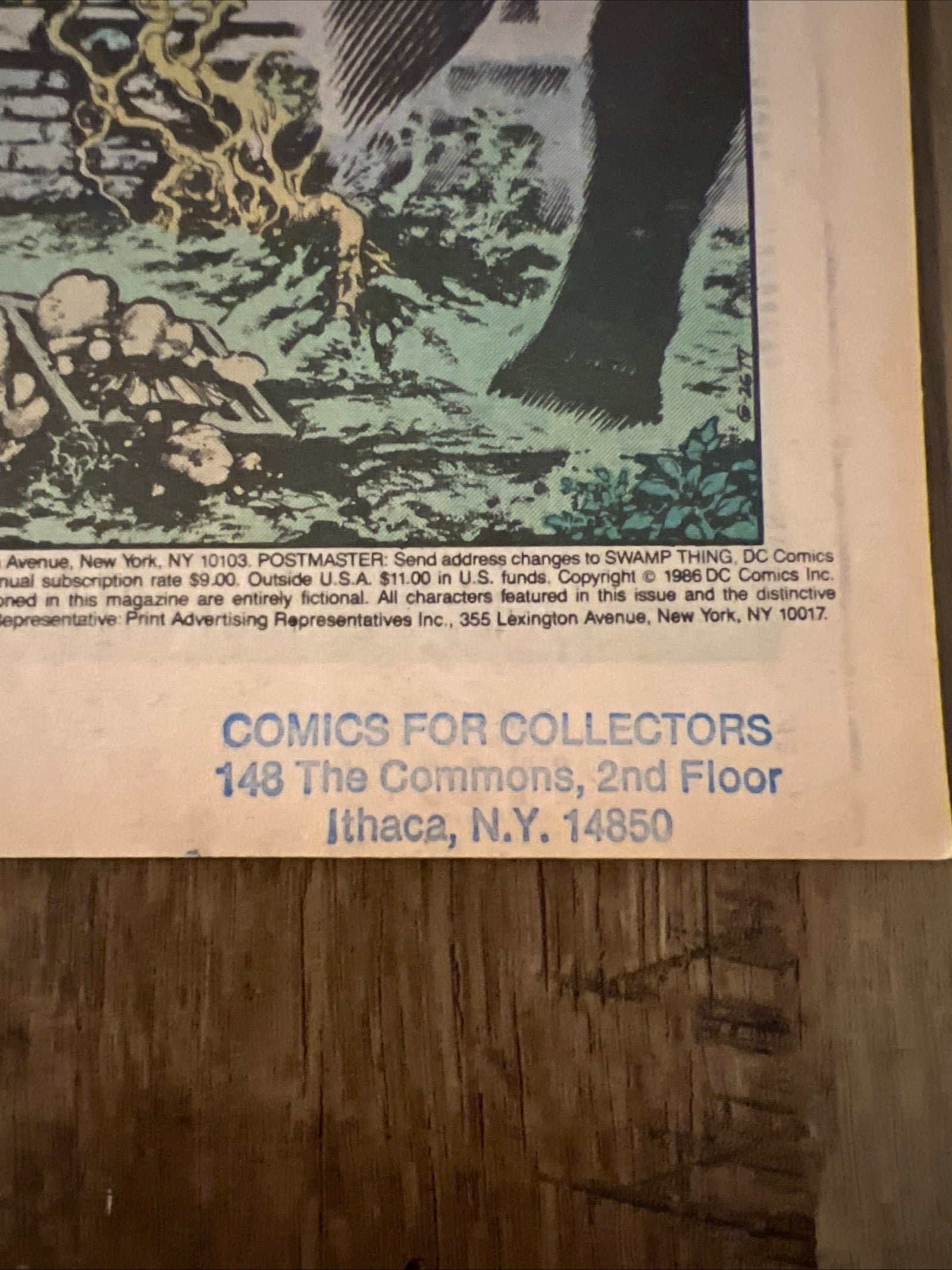 Swamp Thing #53 (1986) Giant Sized Spectacular - DC Comics Vertigo