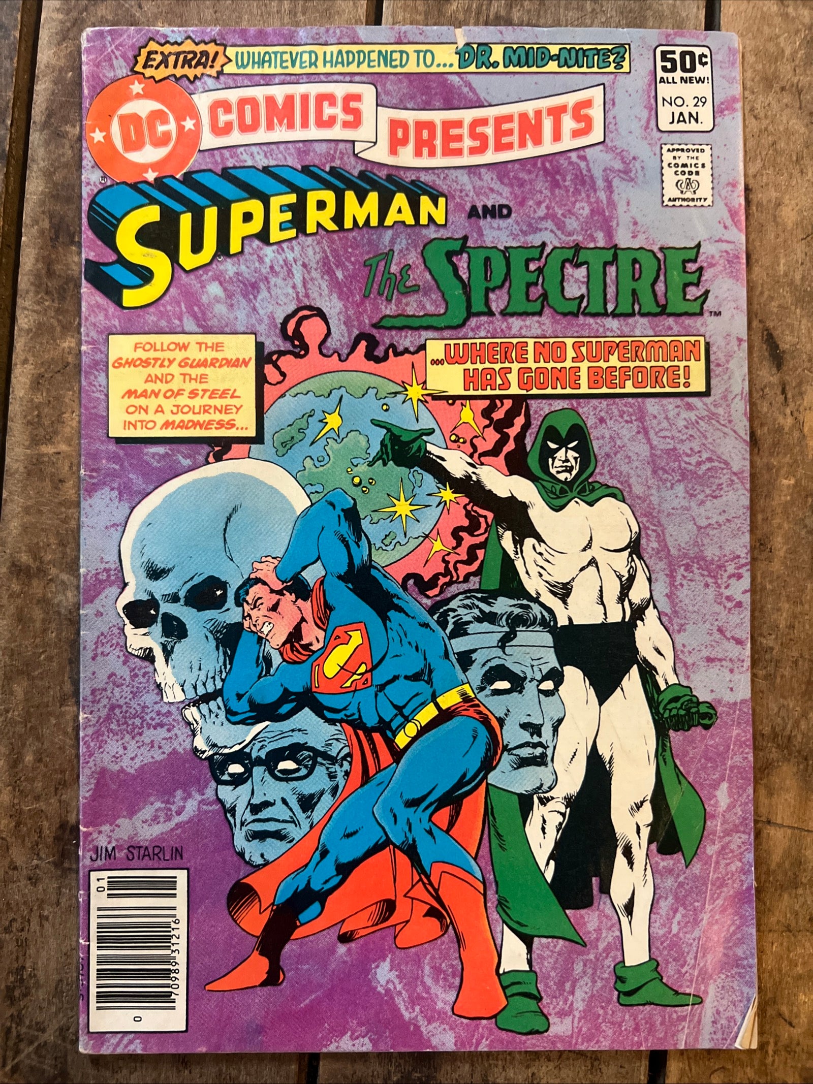 DC Comics Presents #29 (1981) Superman and The Spectre - 50 cent Cover