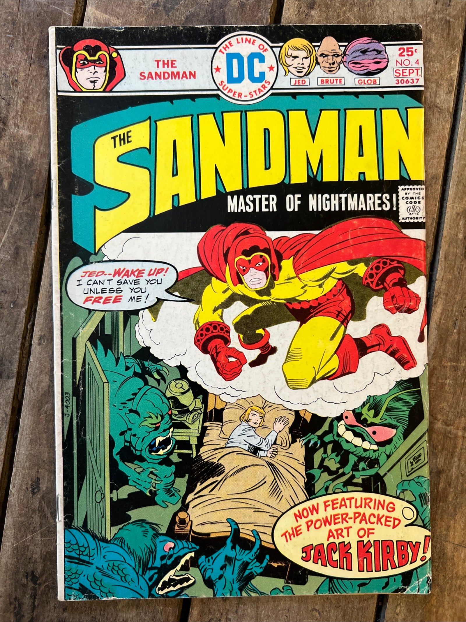 The Sandman #4 (1975) Master of Nightmares - DC Comics