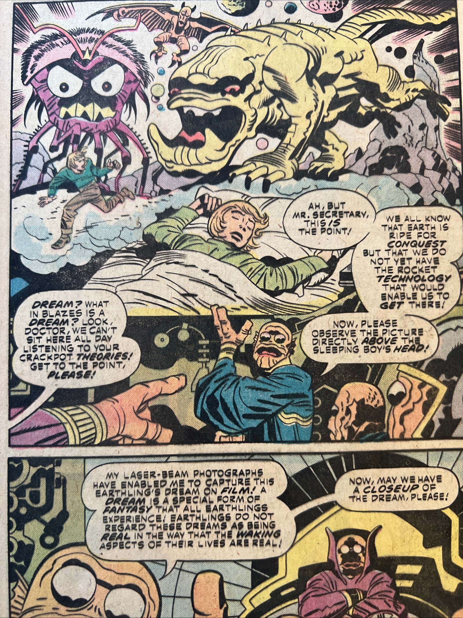 The Sandman #4 (1975) Master of Nightmares - DC Comics