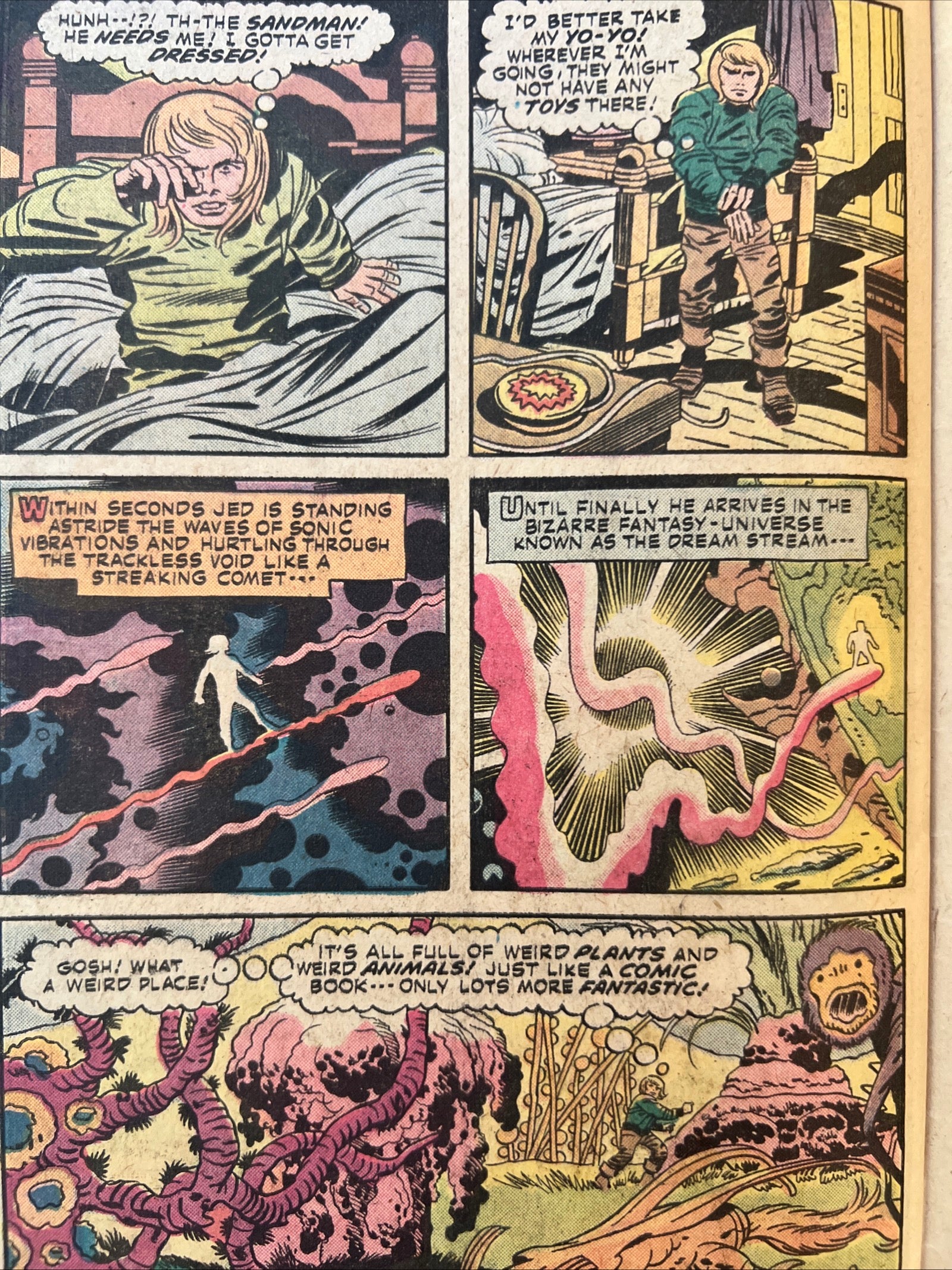 The Sandman #4 (1975) Master of Nightmares - DC Comics