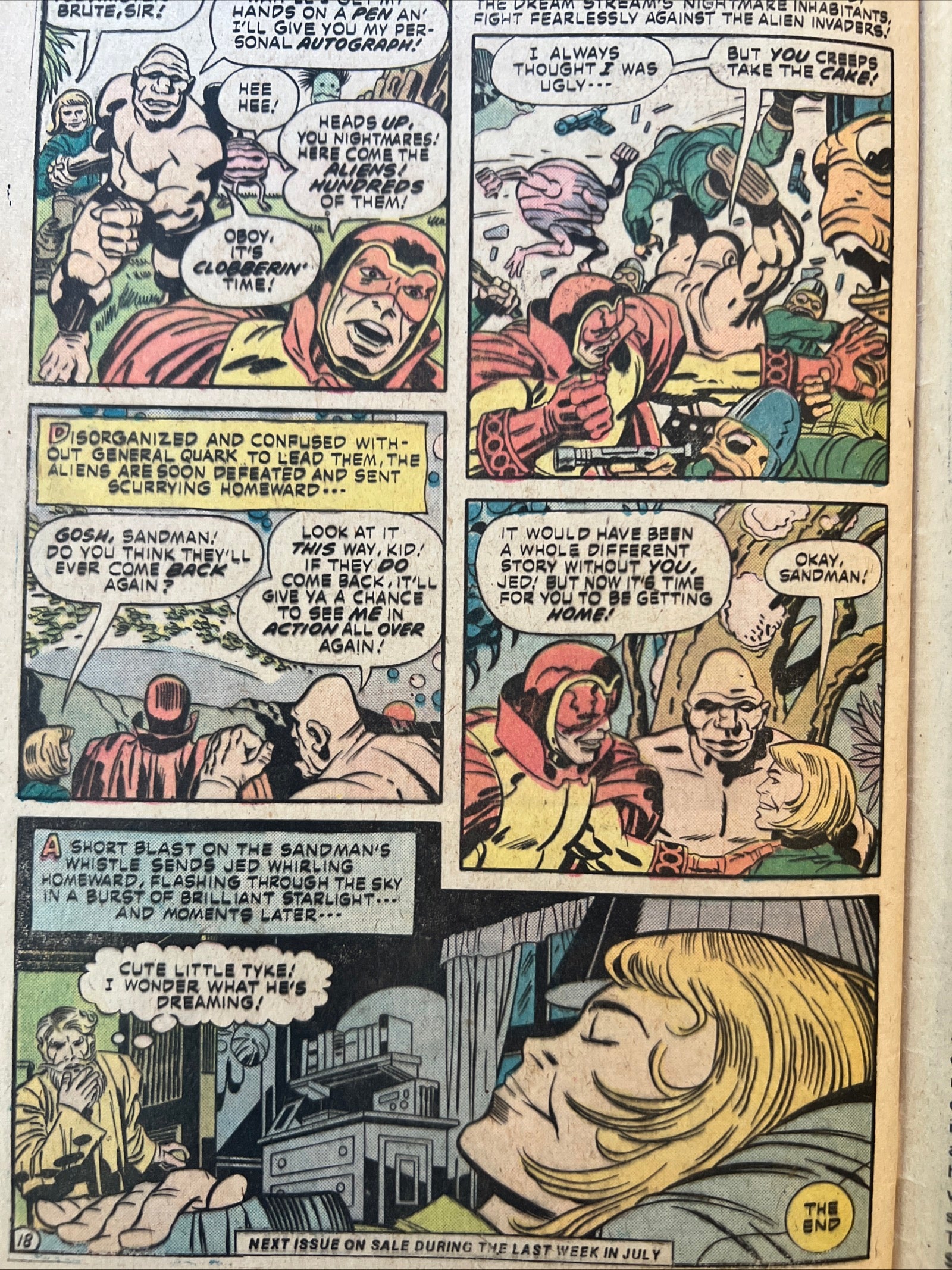 The Sandman #4 (1975) Master of Nightmares - DC Comics